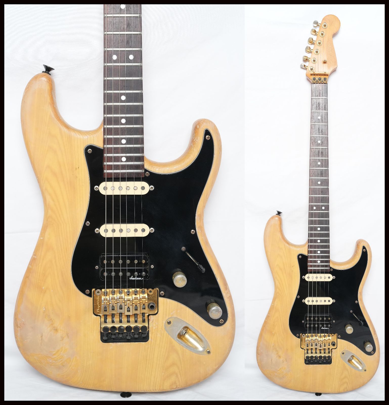 ☆CHARVEL by Jackson CST-060-SSH (改) 90年代 日本製 ストラトヘッド