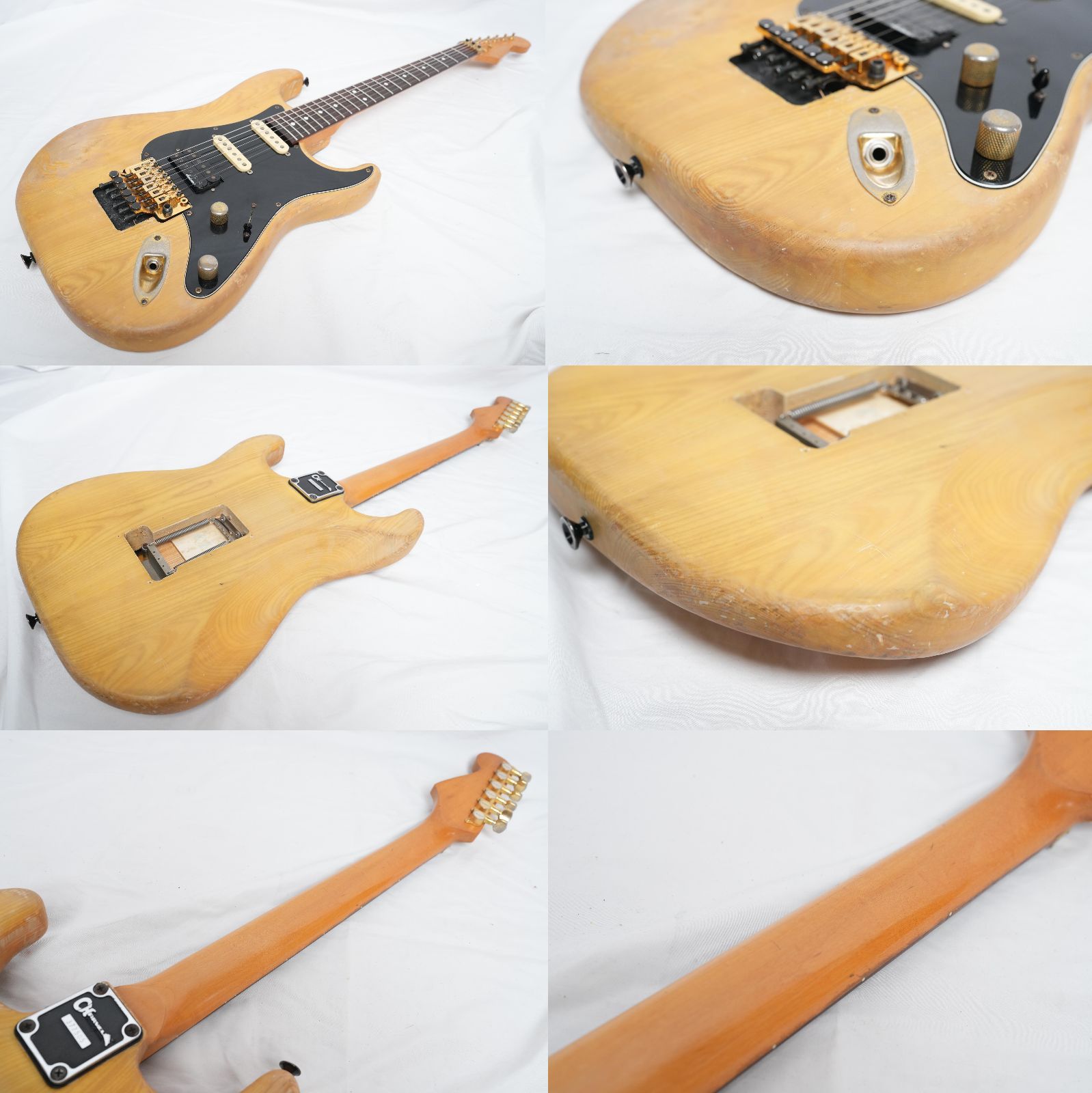 ☆CHARVEL by Jackson CST-060-SSH (改) 90年代 日本製 ストラトヘッド
