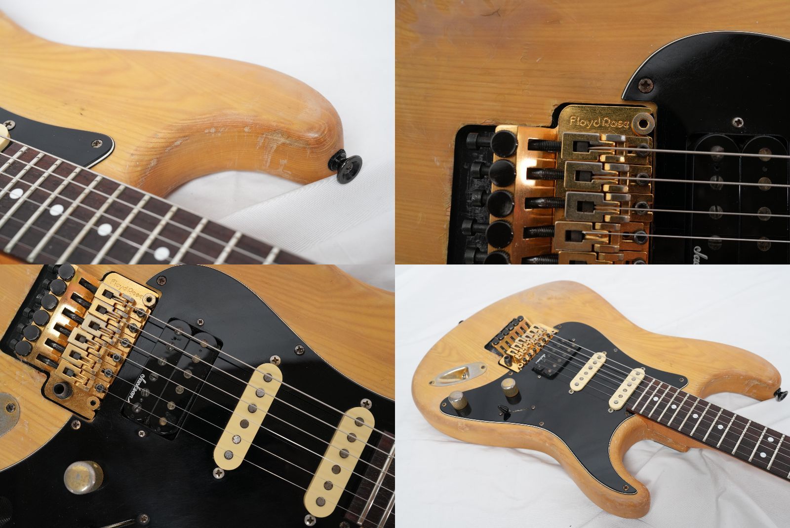 ☆CHARVEL by Jackson CST-060-SSH (改) 90年代 日本製 ストラトヘッド