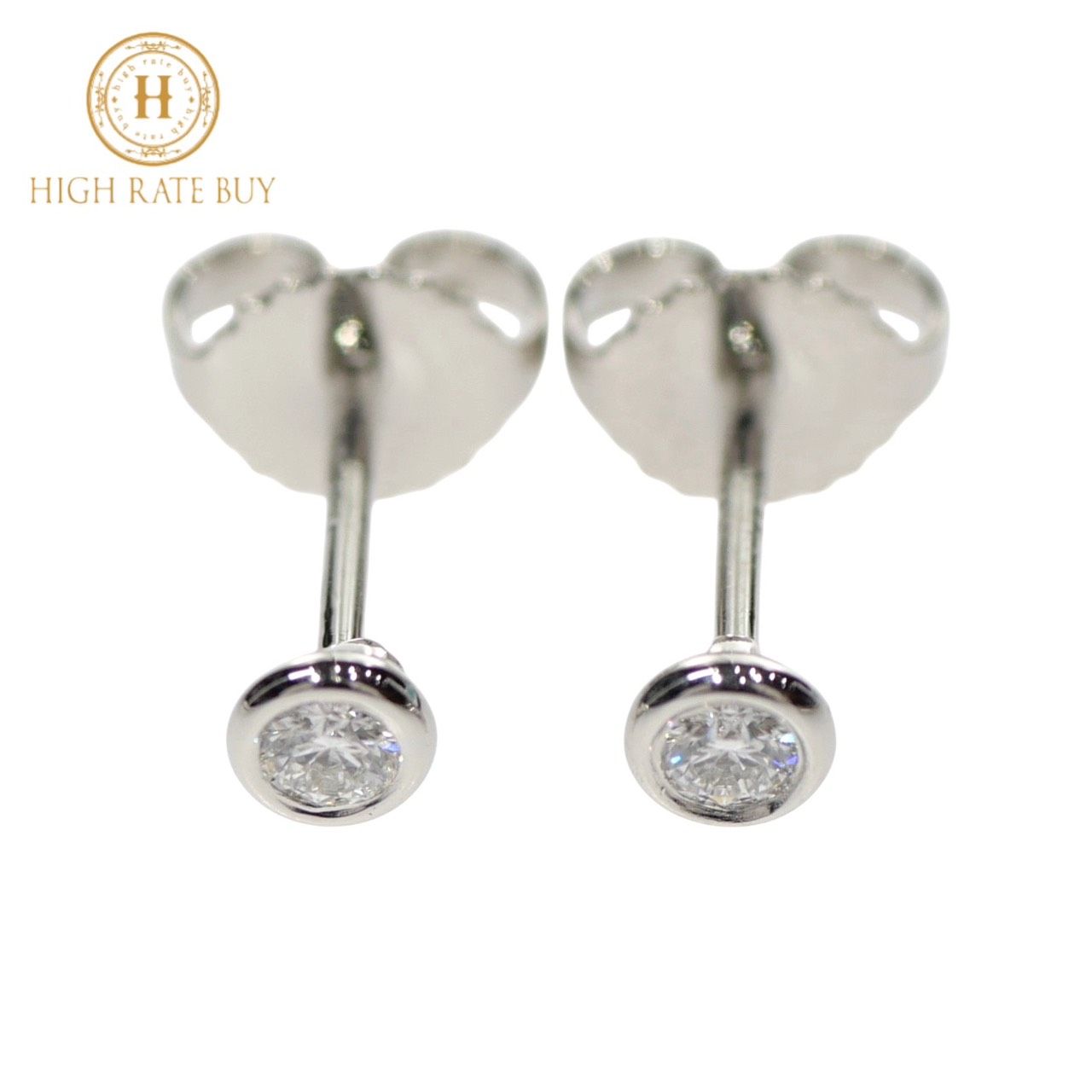 未使用品】TIFFANY&Co. ティファニー バイザヤード ピアス Pt950