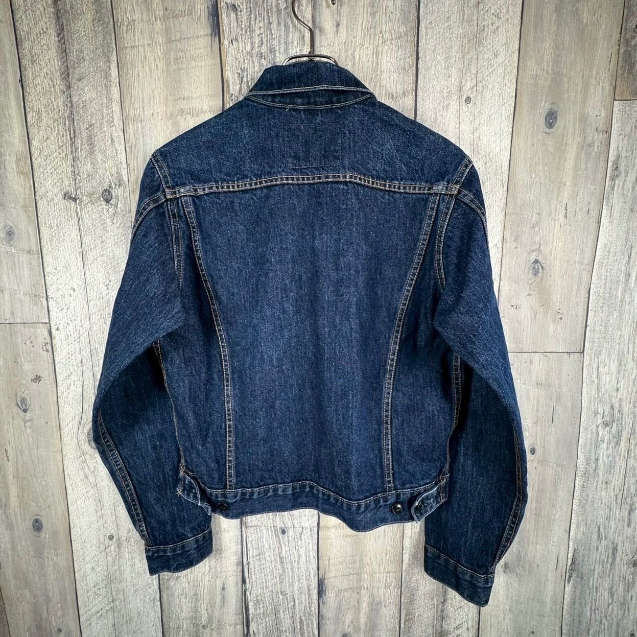 OLD BIG JOHN 90s ビッグジョン 日本製 濃青 濃紺 インディゴブルー 赤 