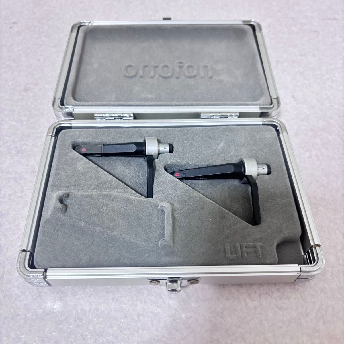 ortofon DJカートリッジ アルミケース付き ortofon カートリッジセット アルミケース付き ortofon(オルトフォン
