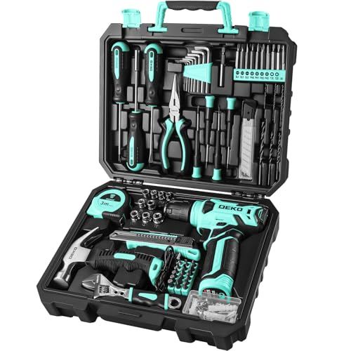 新品】【8V電動ドリル付き】126点組 工具セット ツールセット 工具 