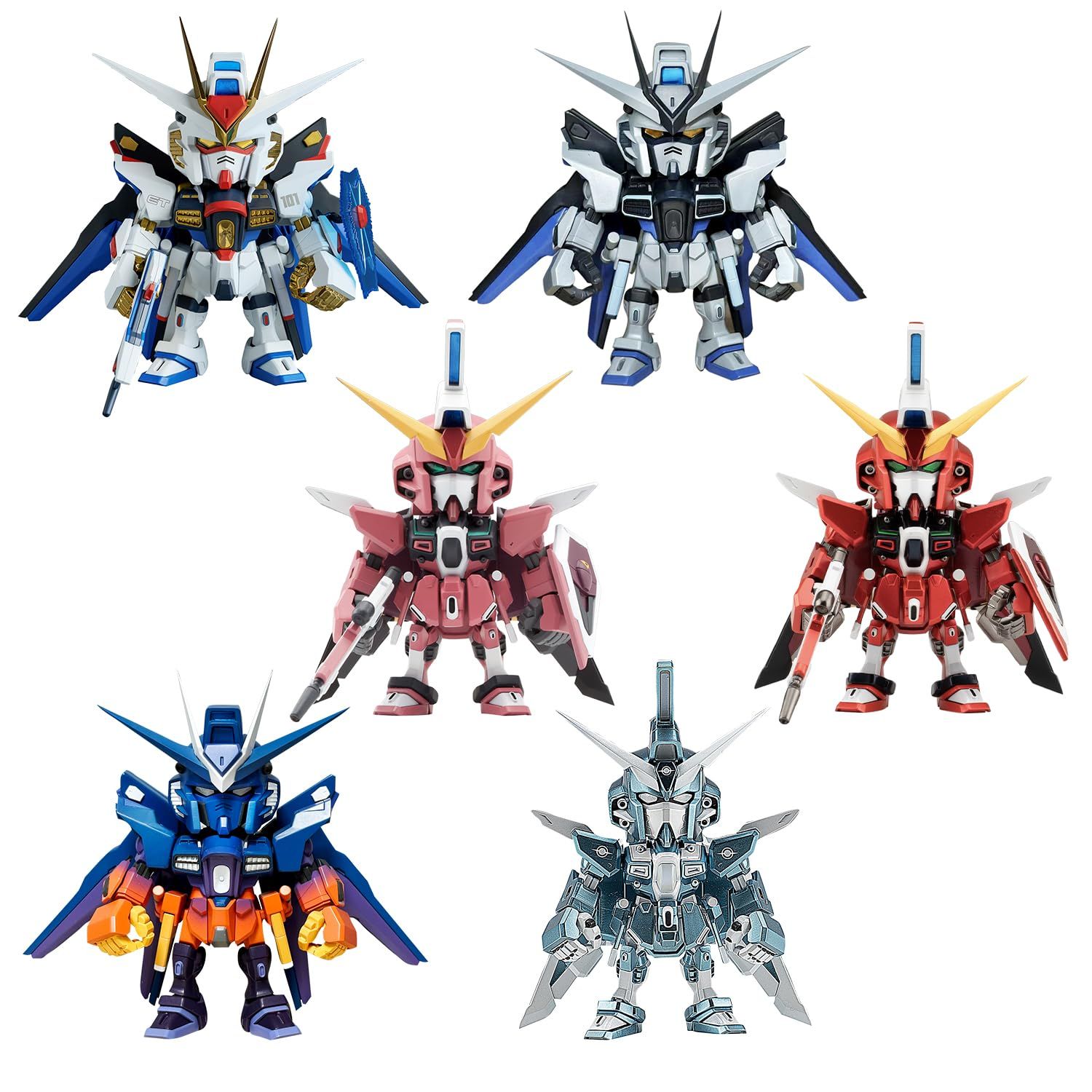 新品 [バンダイ(BANDAI)] QMSV mini STRIKE FREEDOM GUNDAM