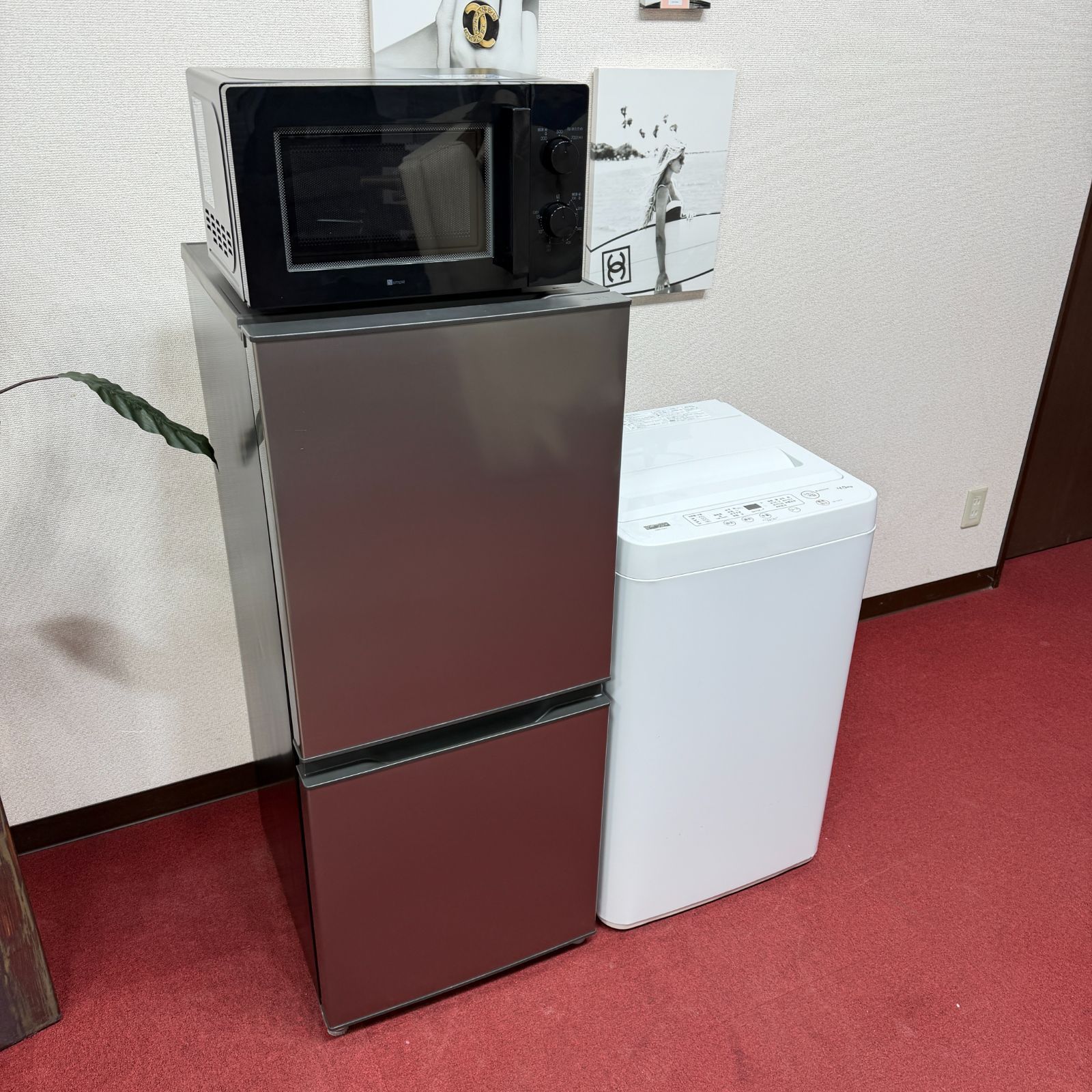 東京23区送料無料超美品家電3点セット取り置きOKプロによる洗浄/除菌済み