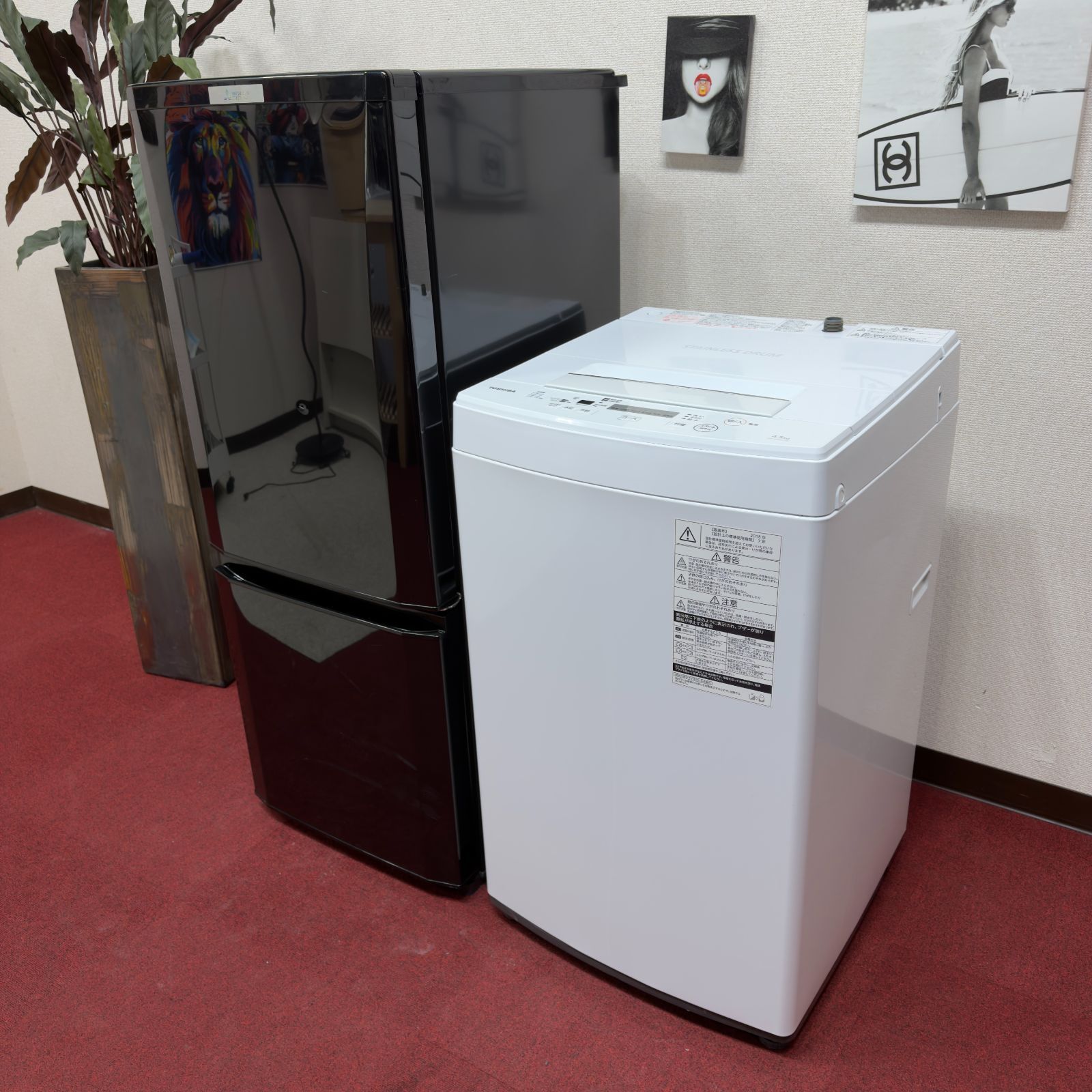 東京23区送料無料　美品家電2点セット　取り置きOK　プロによる洗浄/除菌済み 東京23区送料無料 超美品家電2点セット 取り置きOK プロによる洗浄/除