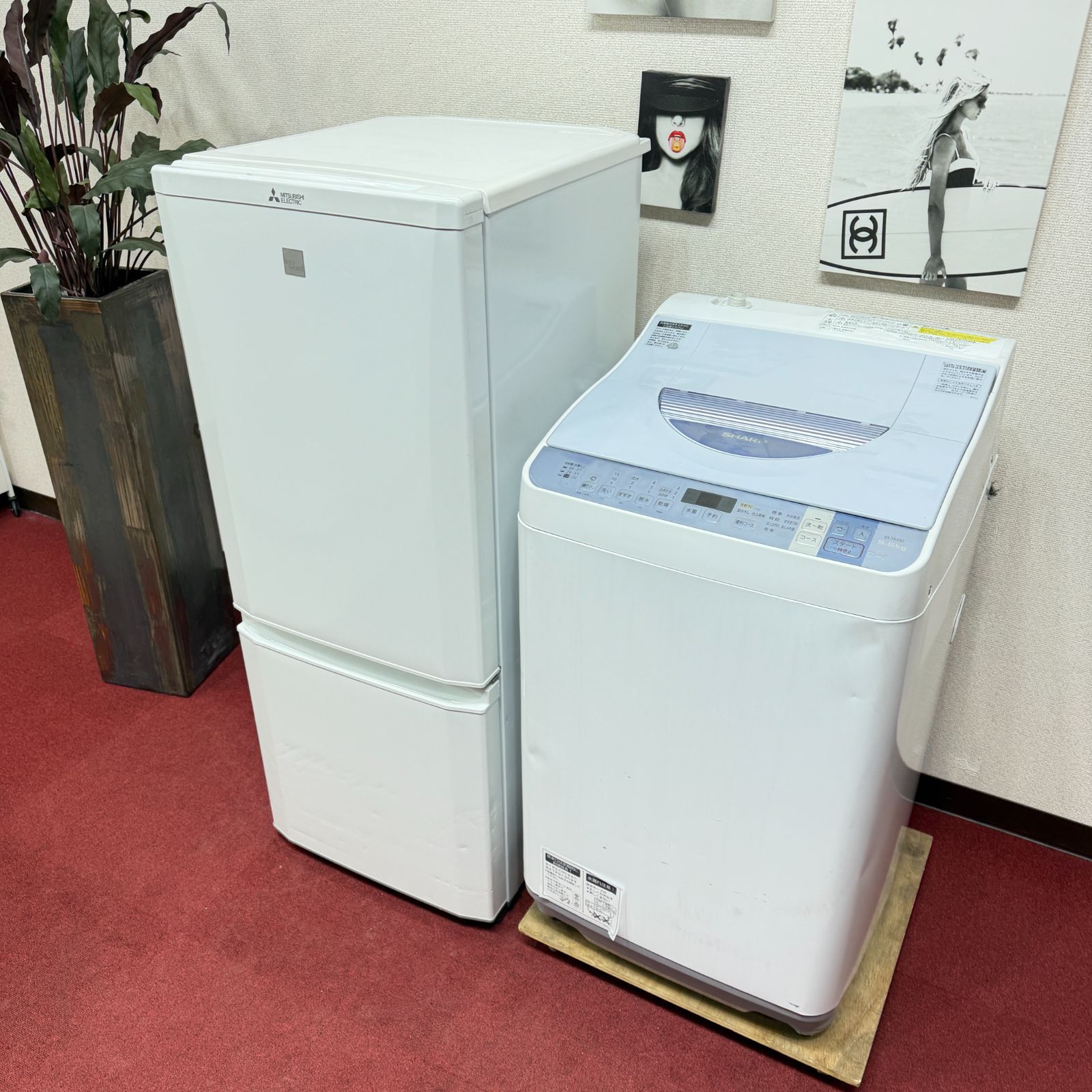 新生活激安家電 美品家電2点セット 取り置きOK プロによる洗浄/除菌