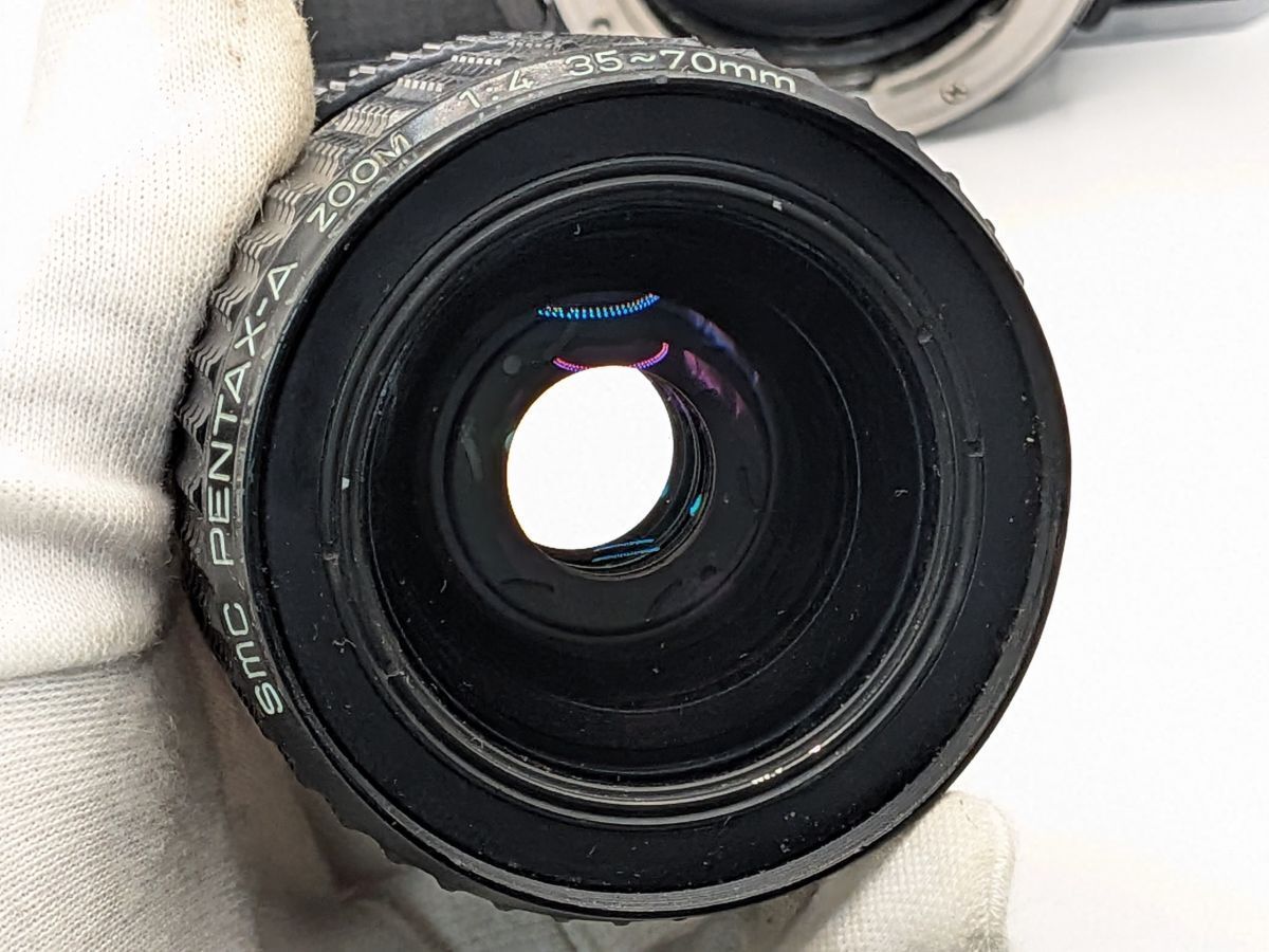 ☆実用美品☆ ASAHI PENTAX K2 / smc PENTAX-A ZOOM 35-70mm F4 レンズ