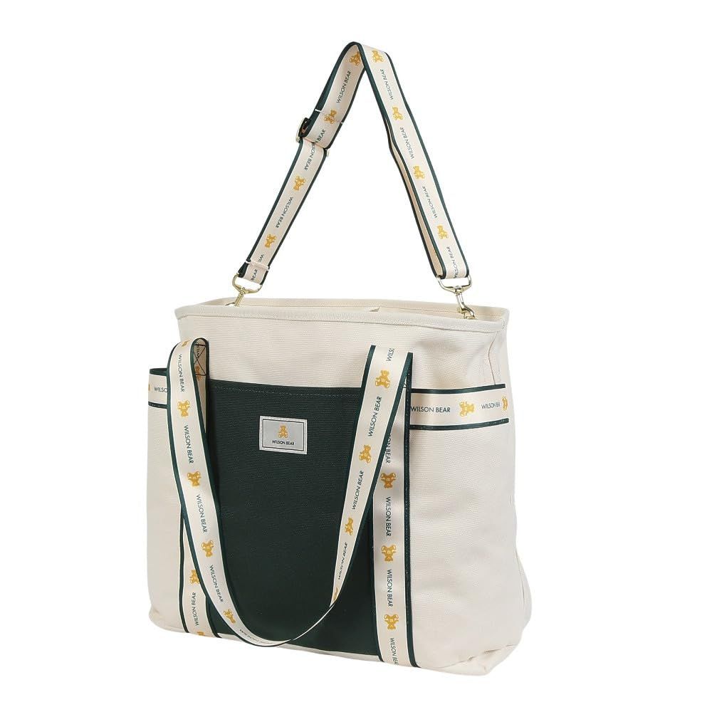 新品 Wilson(ウイルソン) テニス ラケットバッグ BEAR JPN COLLECTION TOTE Green