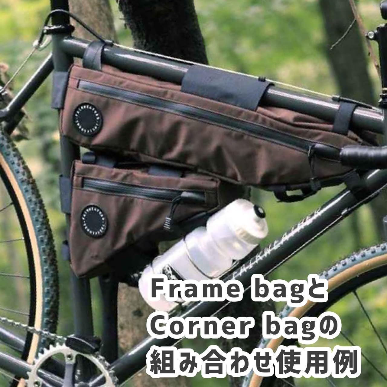 新品 日本製 FAIRWEATHER フェアウェザー frame bag フレームバッグ 