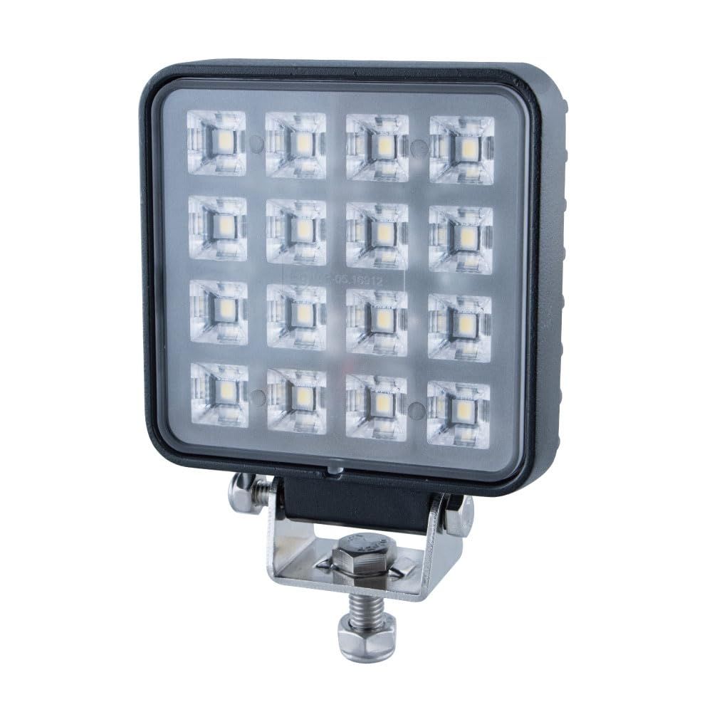 新品 ジェットイノウエ(Jet Inoue) JETINOUE ジェットイノウエ LEDワークランプ 角型 16W 3.5インチ WL-35 【12V/24V 共用】