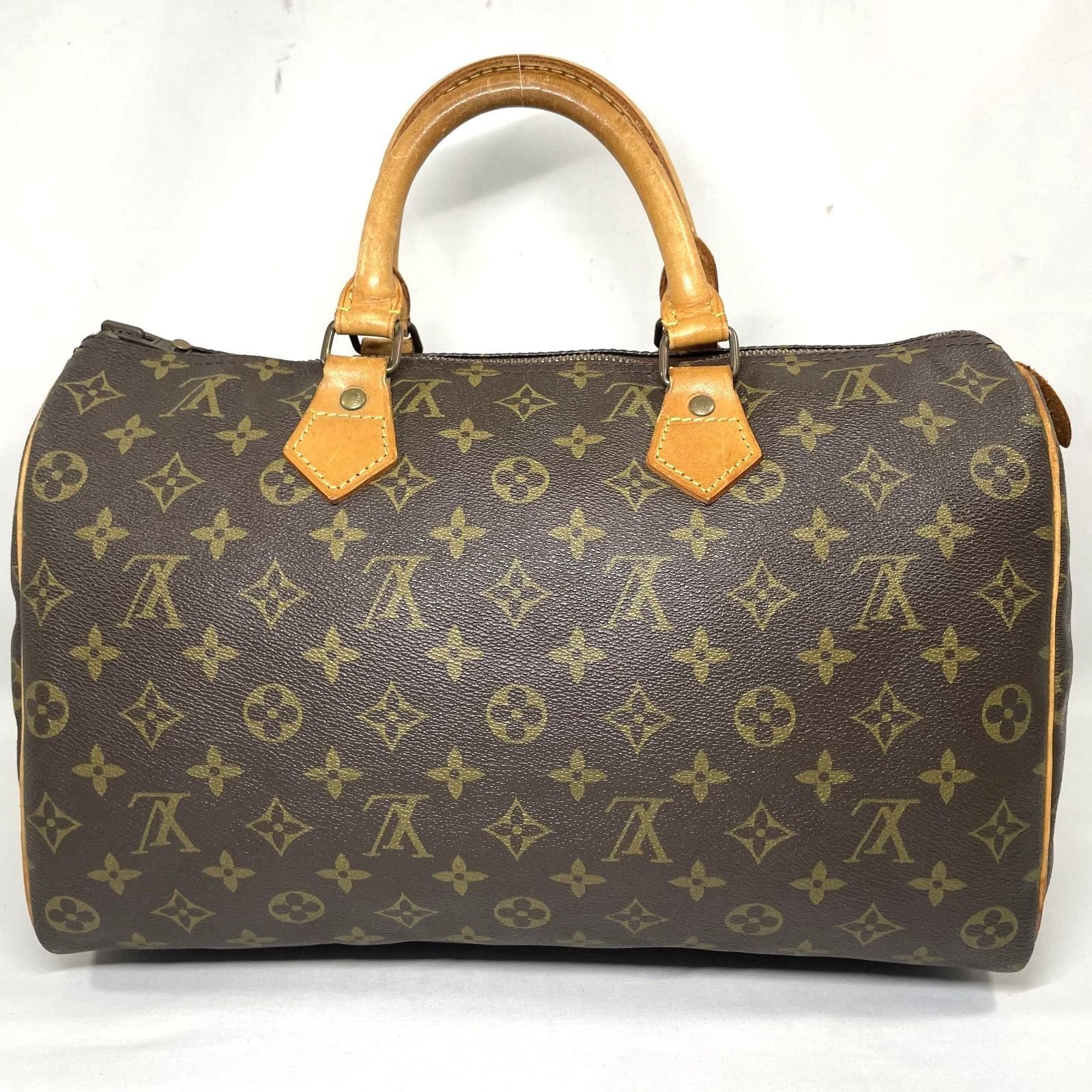 本物】ルイ ヴィトン ハンドバッグ スピーディ35 Speedy 35 モノグラム
