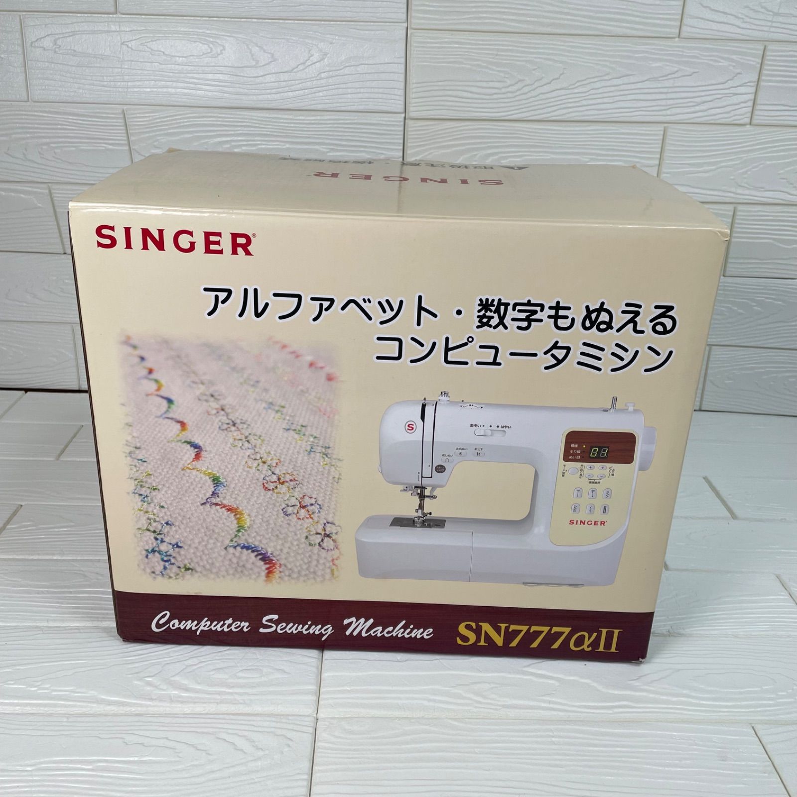 シンガー SN777αⅡ コンピュータミシン シンガーコンピュータミシン 