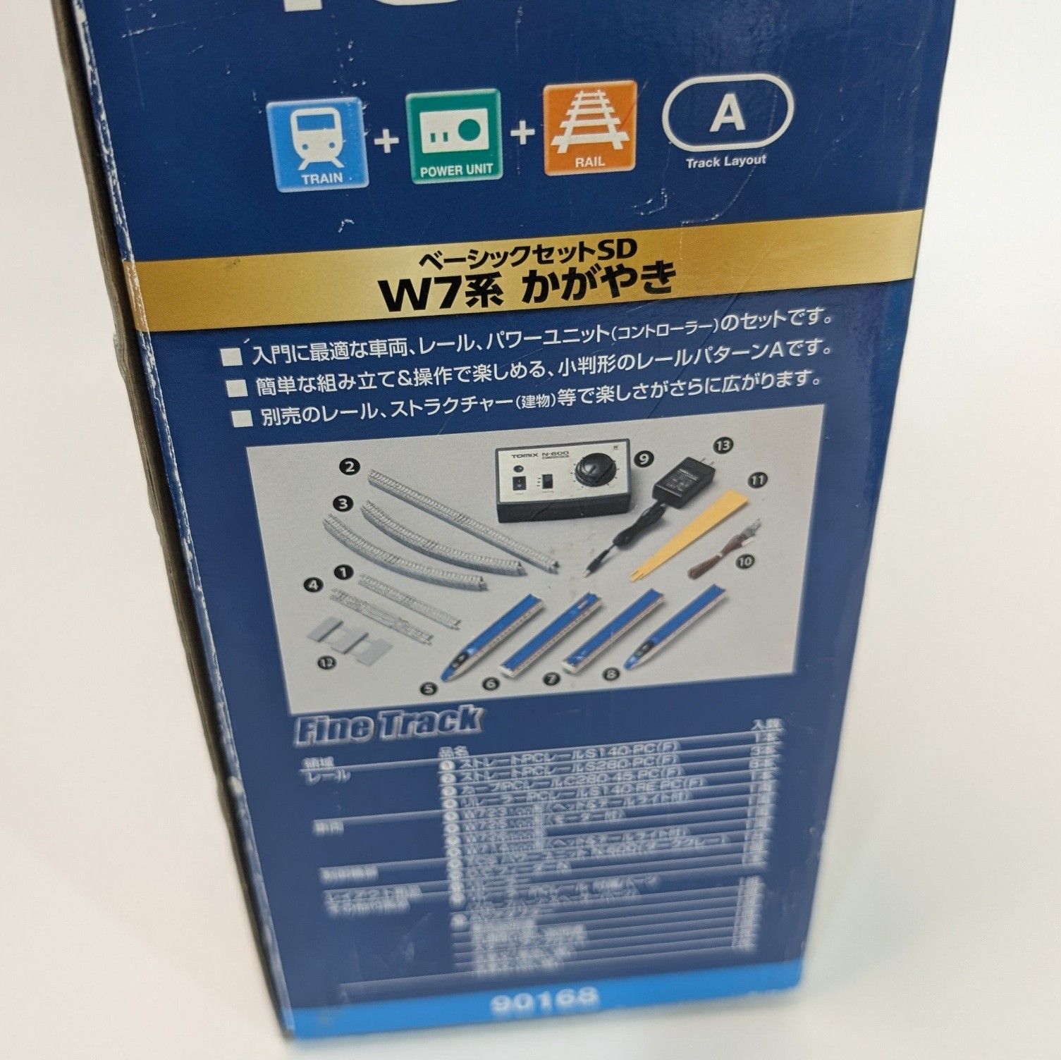 tomix Nゲージ W7系 かがやき TOMIX ベーシックセットSD 現状品 箱
