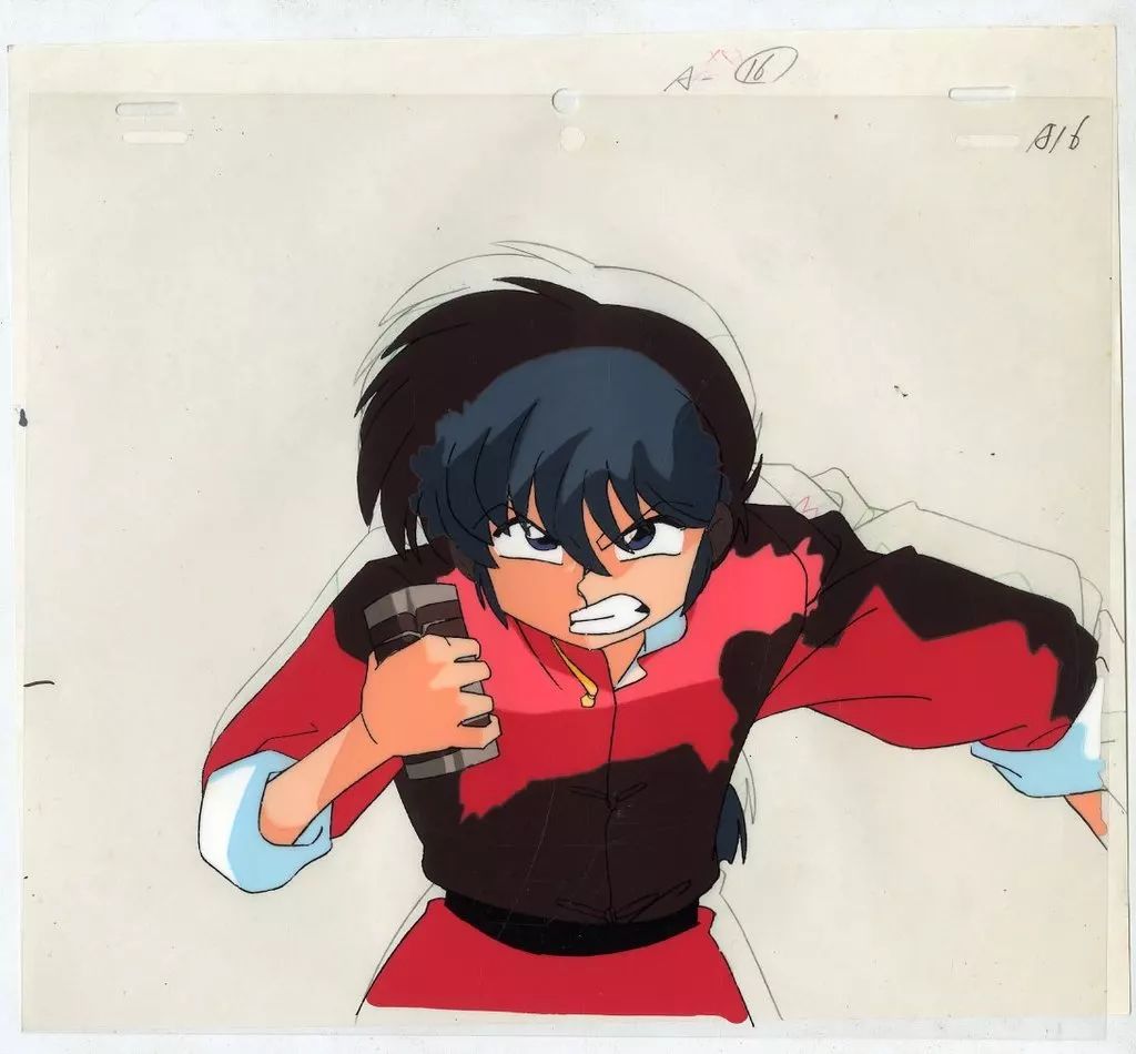 中古】セル画・原画 セル画 らんま 1/2 / 早乙女 乱馬 A16 ［A
