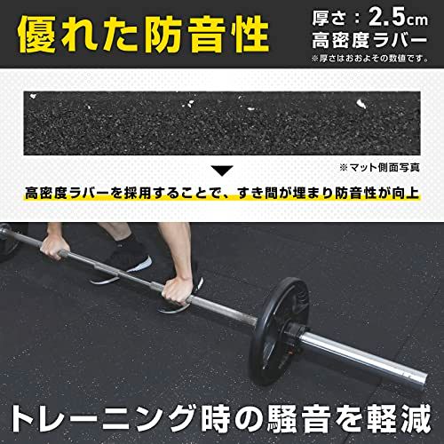 グロング GronG ジム用 マット トレーニング用 ジョイントマット 防音 