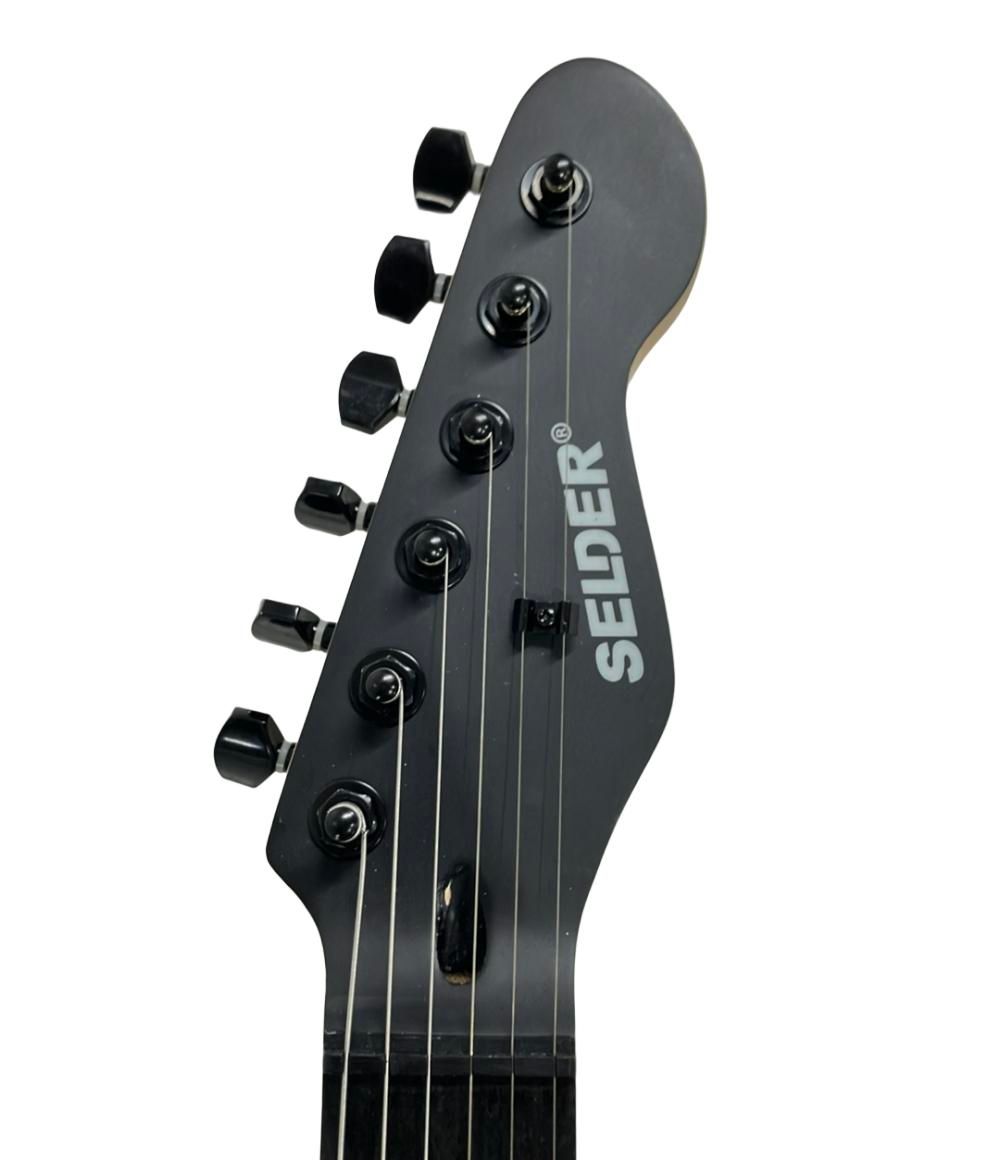 SELDER セルダー ストラトキャスター タイプ エレキギター 黒 blk
