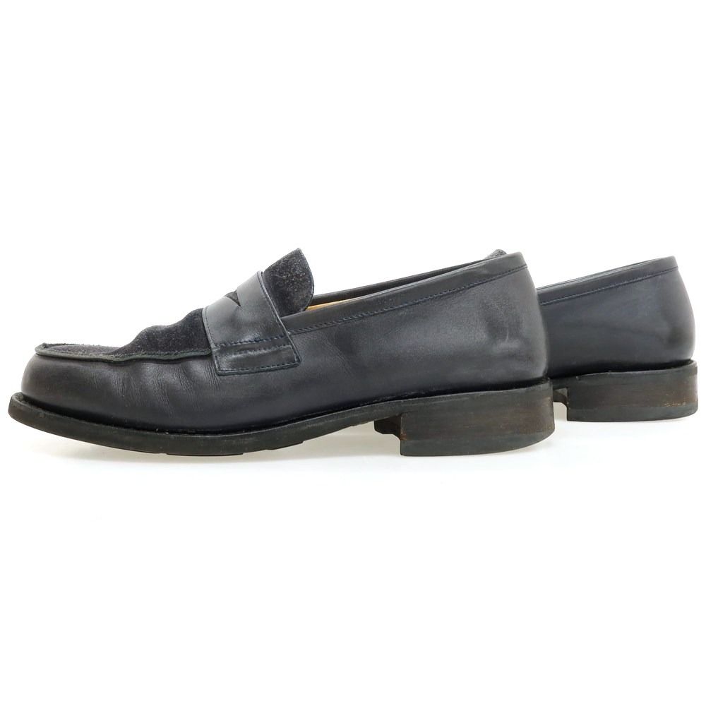 中古】パラブーツ Paraboot アドニス コインロファー ネイビー【サイズ