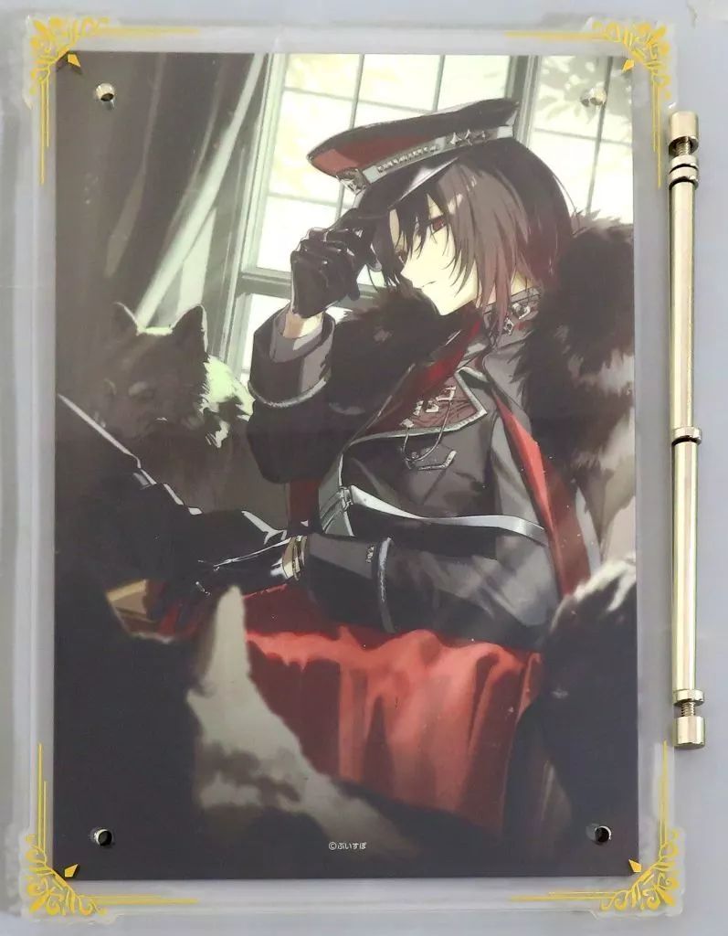中古】アクリルスタンド・アクリルパネル 如月れん 額縁風アクリル 