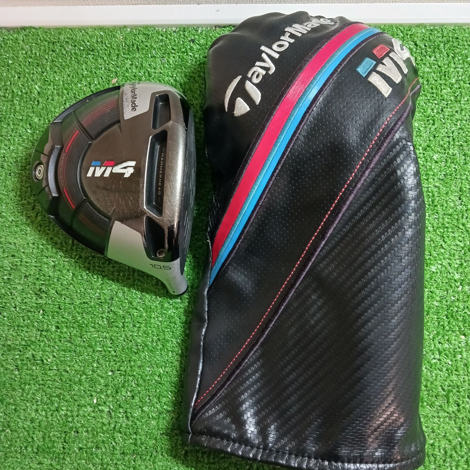 テーラーメイドM4 10.5°ヘッド、ヘッドカバー、レンチ TaylorMade 