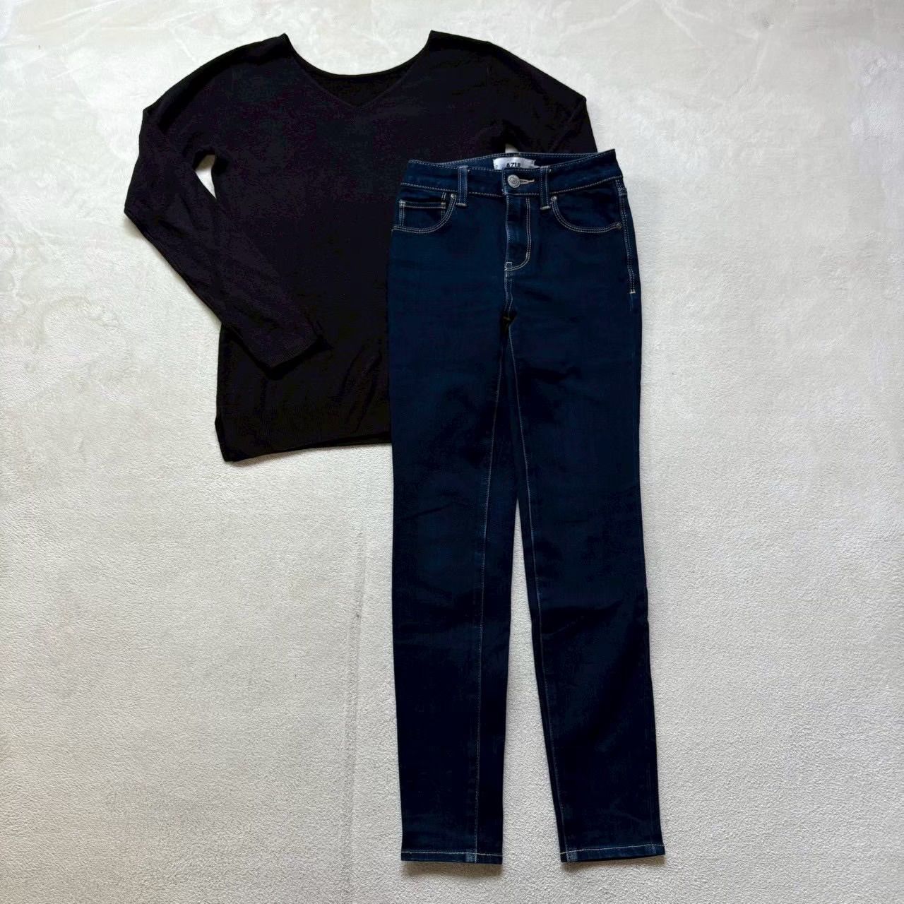 まとめ売り】2点セット AZUL by moussy アズール スキニーデニム 