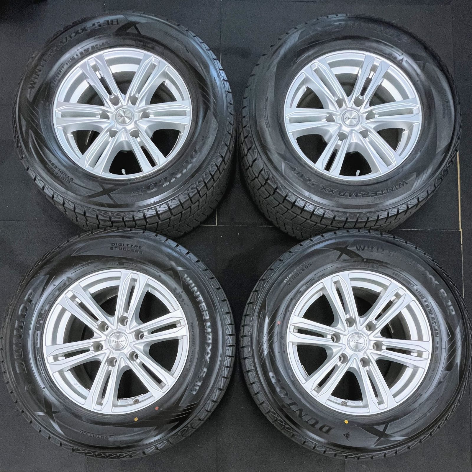 送料無料】【17×7.5J+25】【265/65R17】バリ溝 中古 スタッドレス