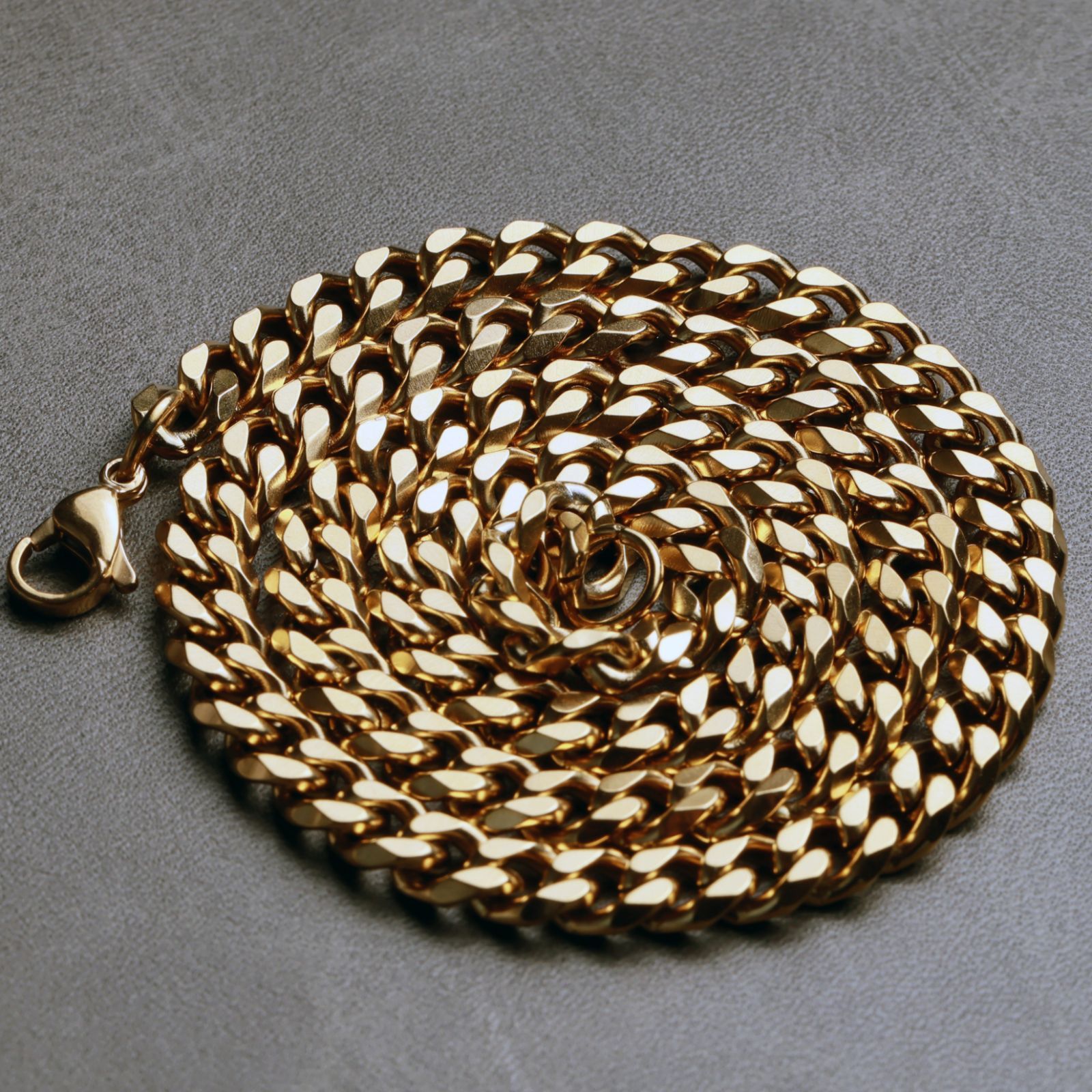 メキシカンジュエリー ゴールド 喜平ネックレス 7mm 50cm 60cm 6面 