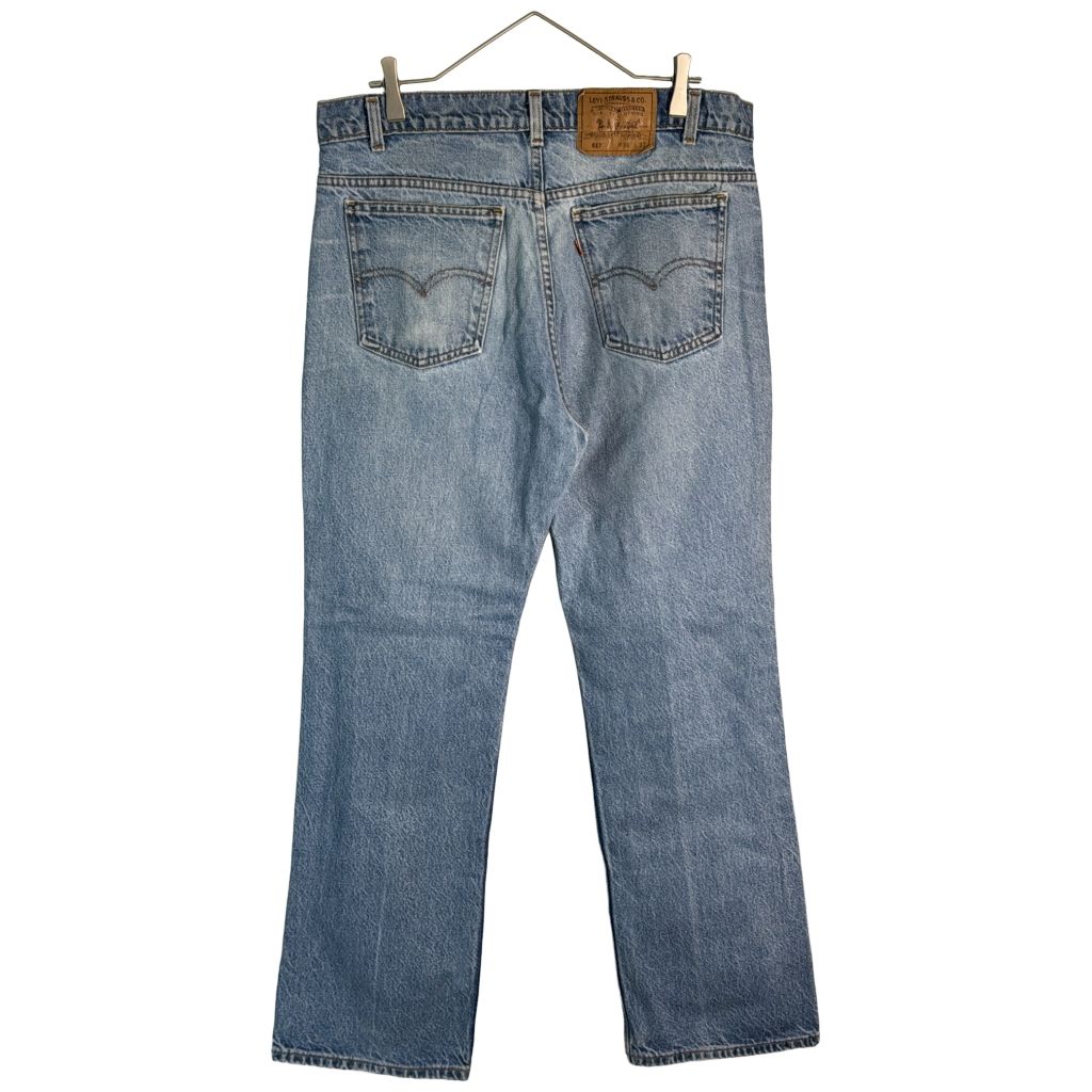 90年代 USA製 Levi's リーバイス 517 ブーツカット デニムパンツ