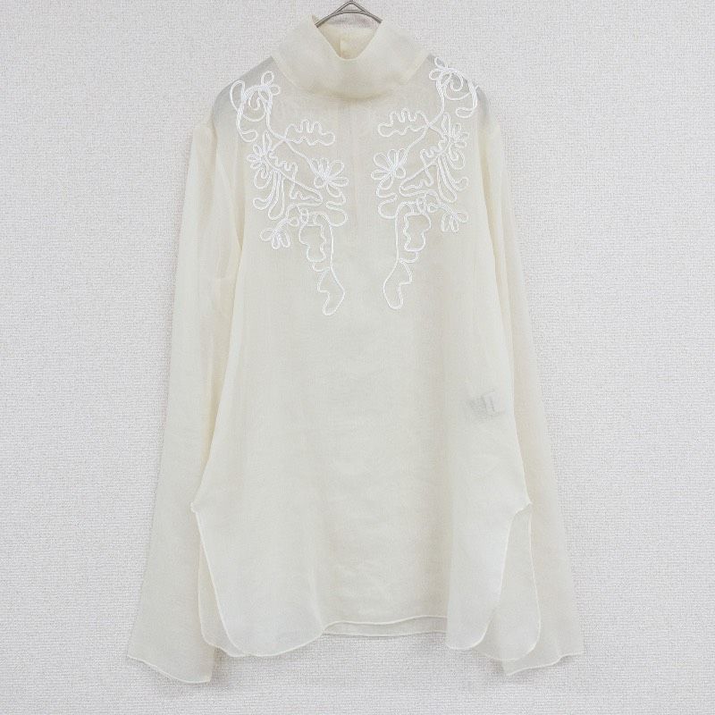 TODAYFUL トゥデイフル Sheer Embroidery Blouse シアーエンブロイ 