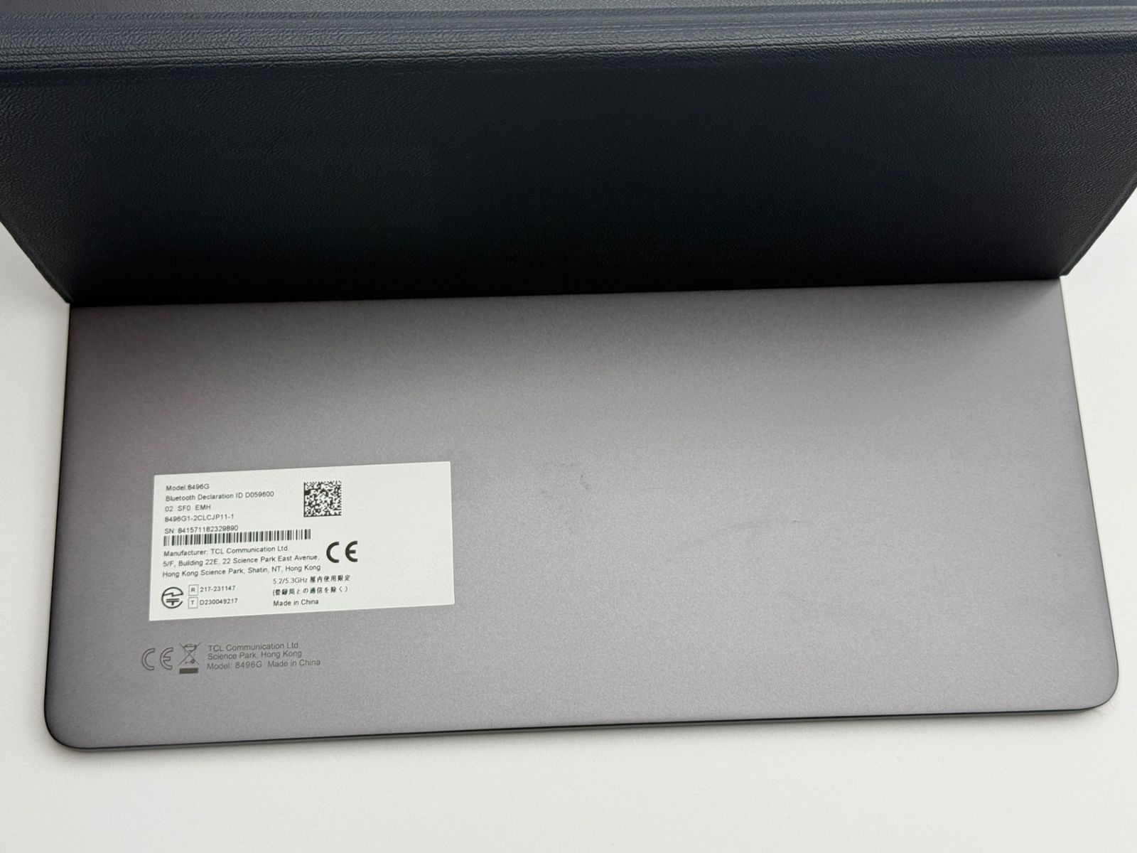 新品未開封〕TCL TAB 10 Gen2 8496G スペースグレー 【公式通販】
