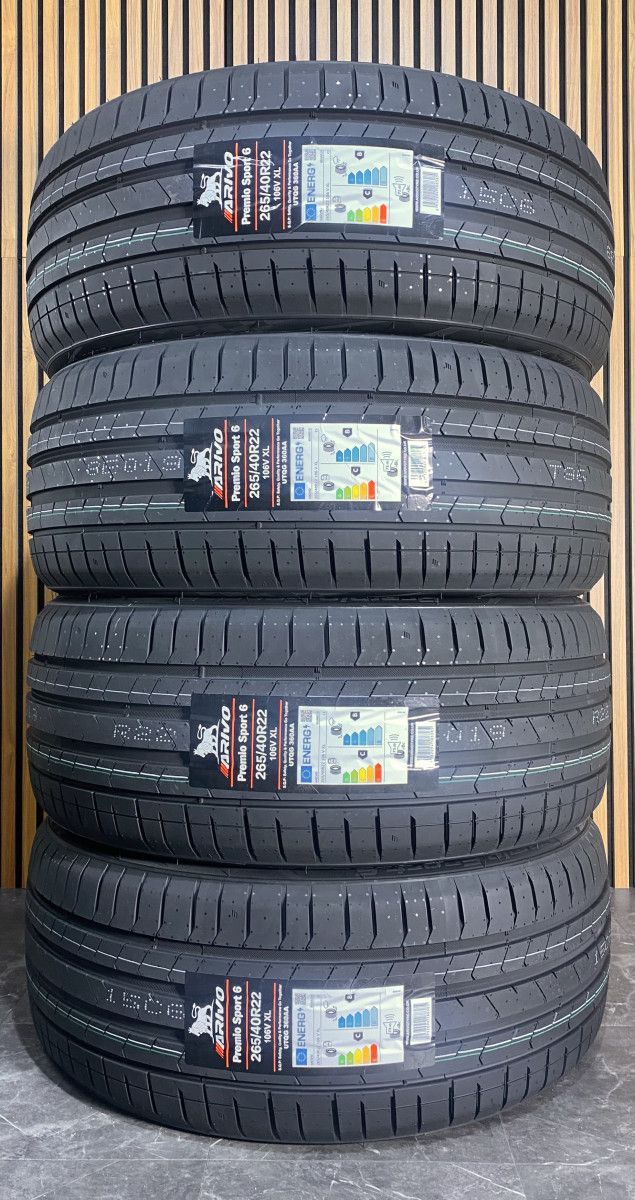 265/40R22 106V XL ARIVO PREMIO SPORT6 新品 サマータイヤ 4本セット 