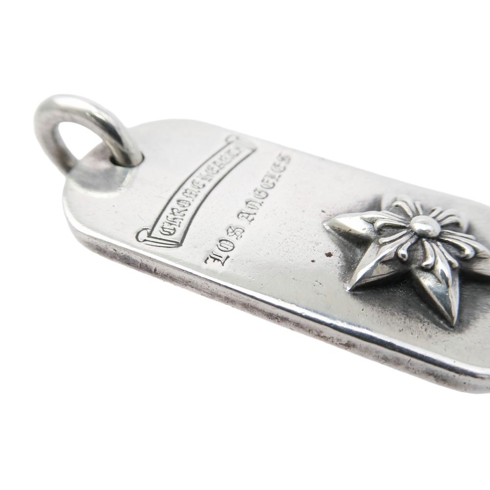 CHROME HEARTS クロムハーツ（原本無） RAISED STAR DOGTAG レイズド