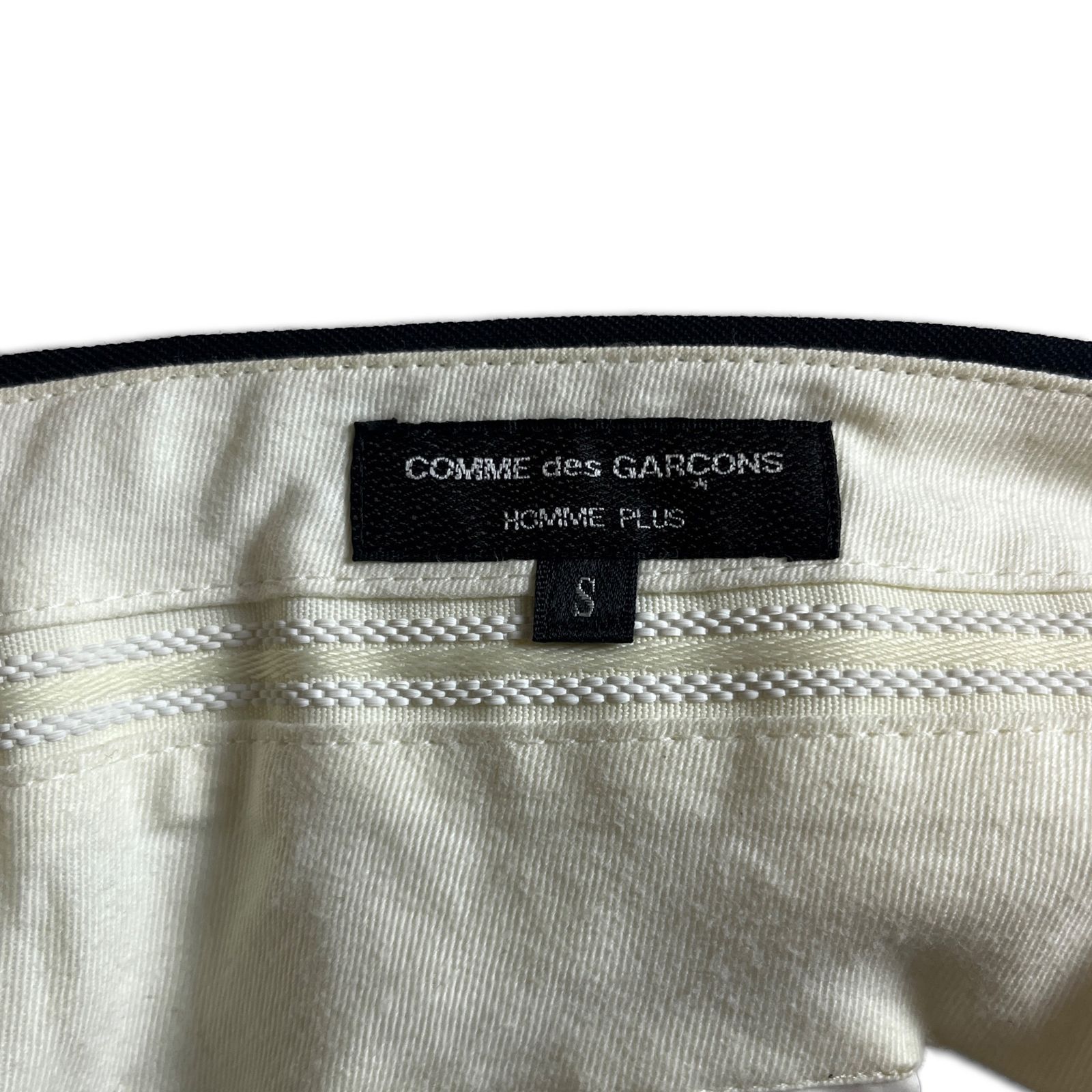 12SS】COMME des GARCONS HOMME PLUS フリルショートパンツ S ブラック 