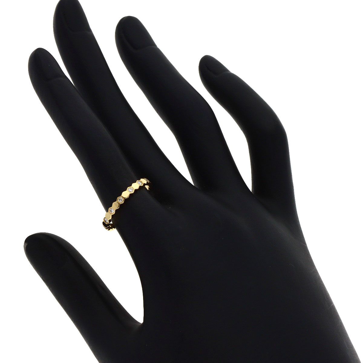 ショーメ　ビーマイラブ　YG 51 Chaumet ショーメ ビーマイラブ ハニカム ダイヤモンド #51 リング