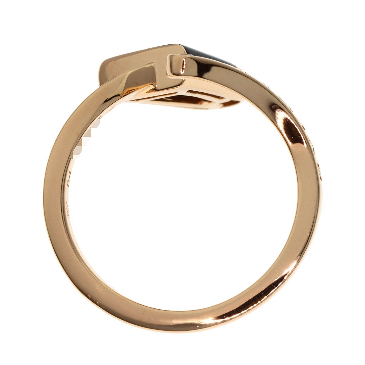 BVLGARI ブルガリ ジェラーティ オニキス ダイヤモンド #54 リング