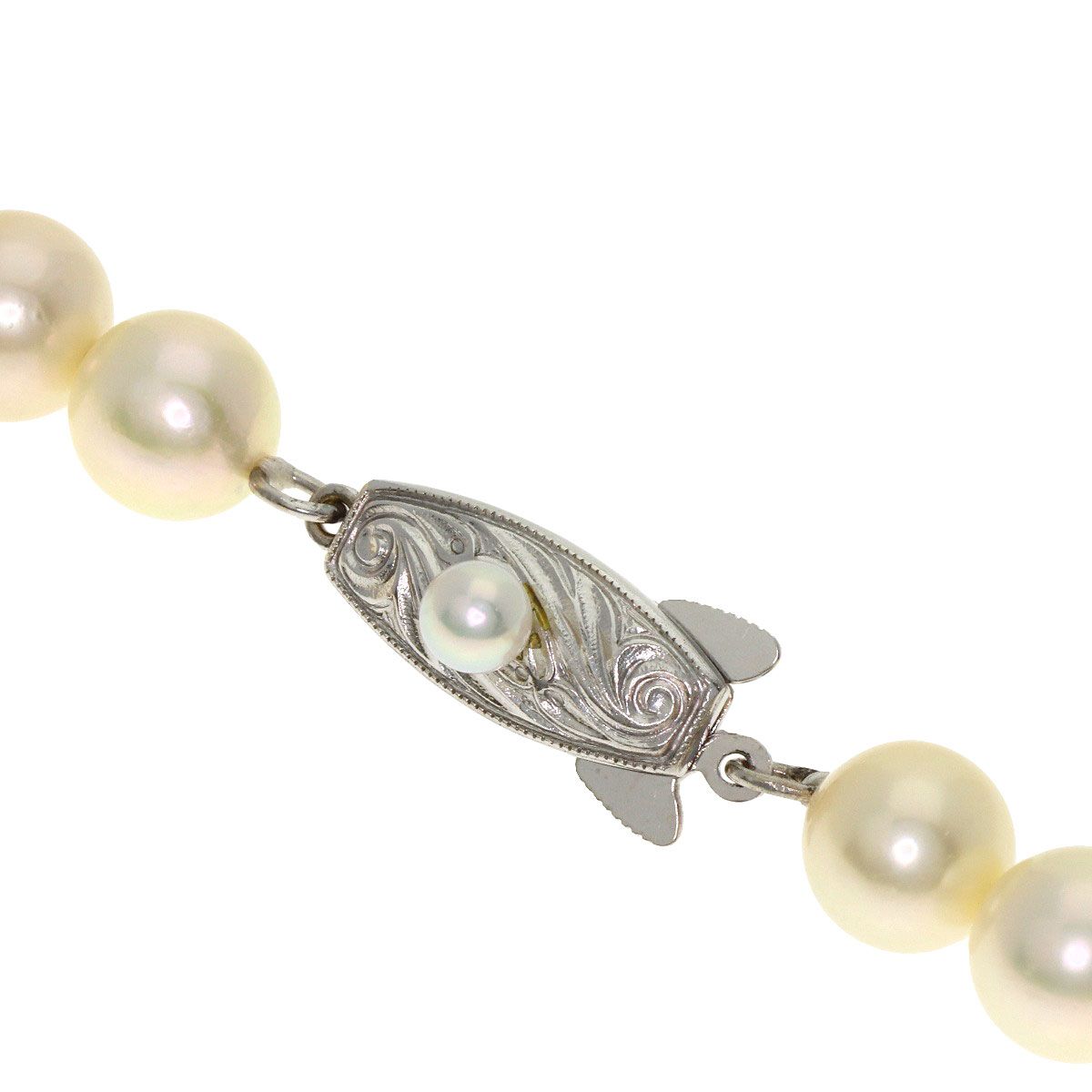 TASAKI タサキ パール 真珠 ネックレス K14WG レディース [中古