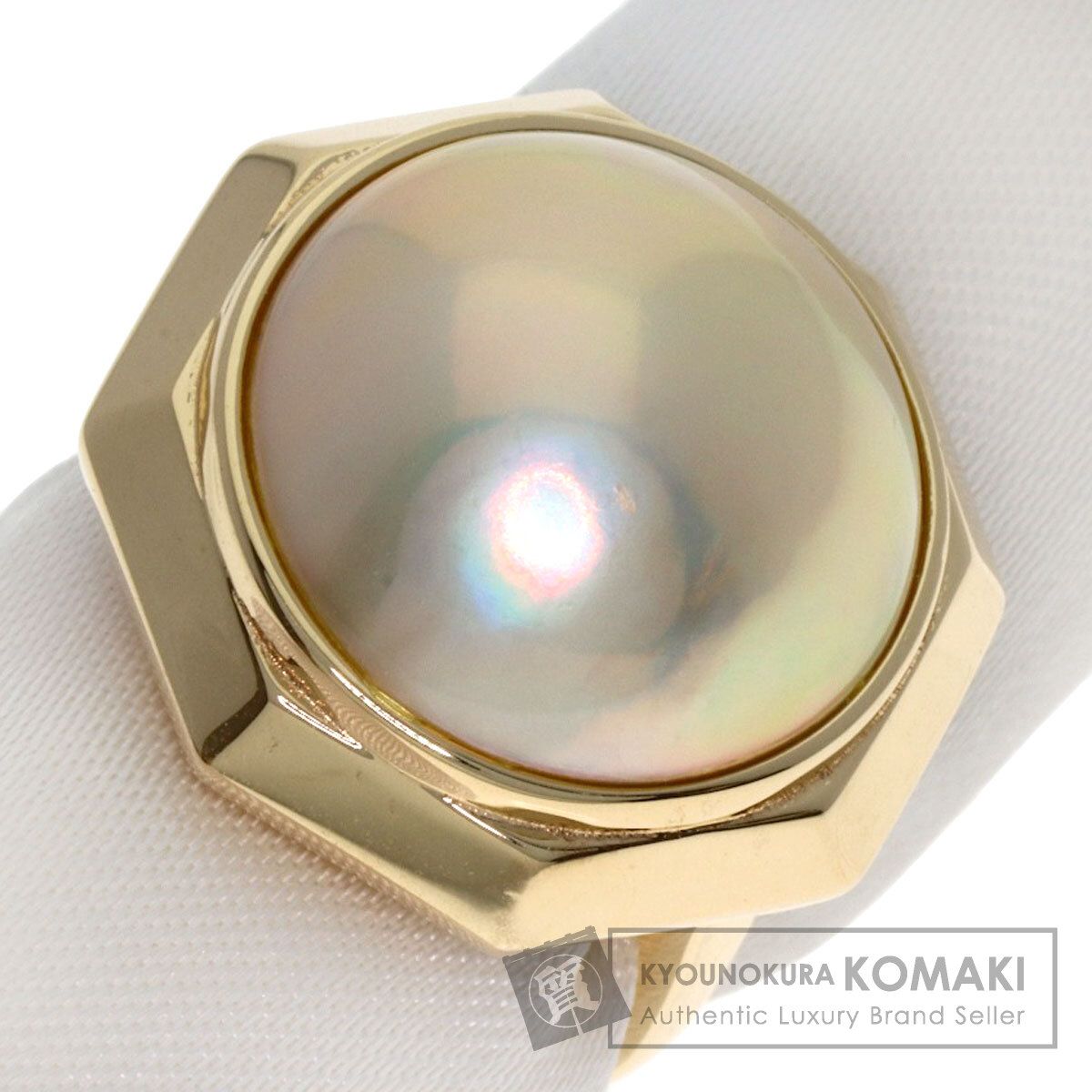 TASAKI タサキ マベパール 真珠 リング・指輪 K14YG レディース [中古 