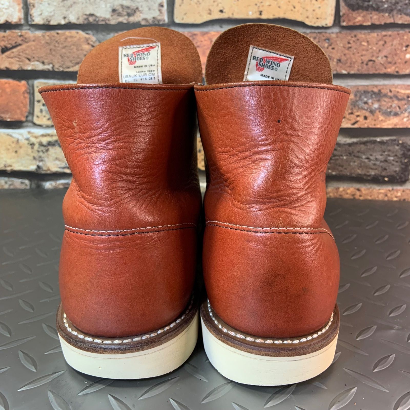 ☆REDWING 8166 ワークブーツ 2010年製 US8.5D JP26.5㎝ レッド