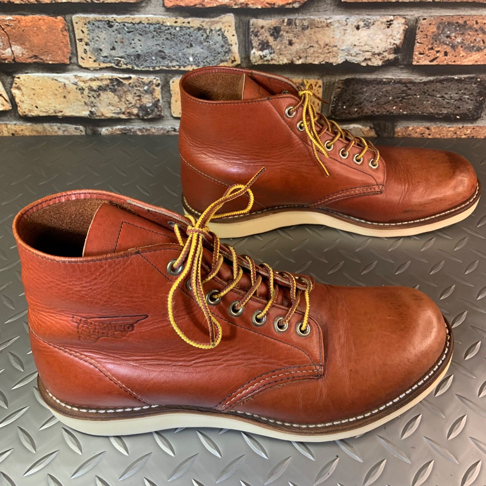 ☆REDWING 8166 ワークブーツ 2010年製 US8.5D JP26.5㎝ レッド