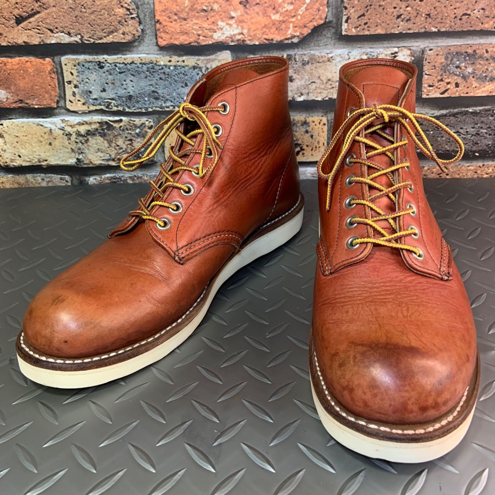 ☆REDWING 8166 ワークブーツ 2010年製 US8.5D JP26.5㎝ レッド