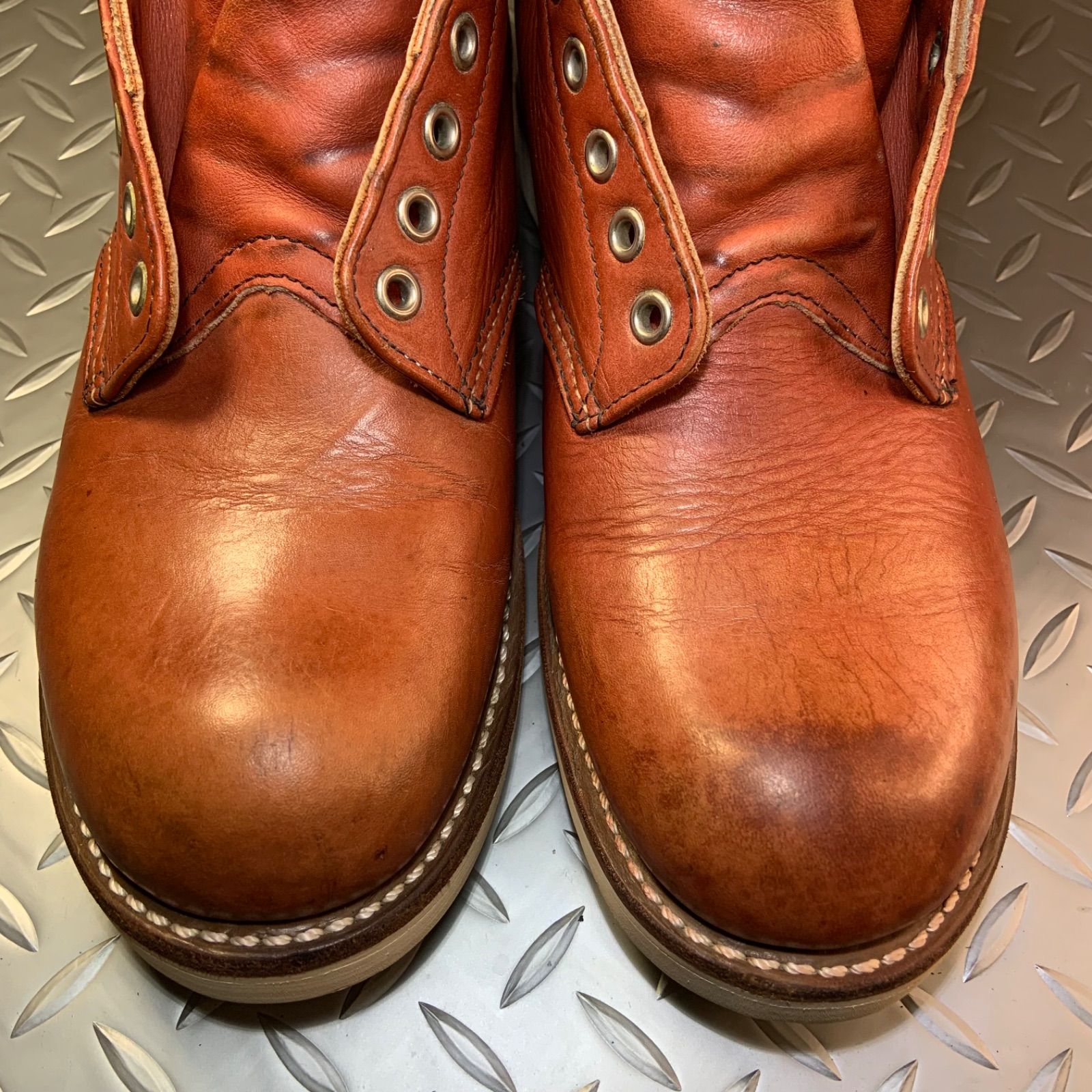 ☆REDWING 8166 ワークブーツ 2010年製 US8.5D JP26.5㎝ レッド