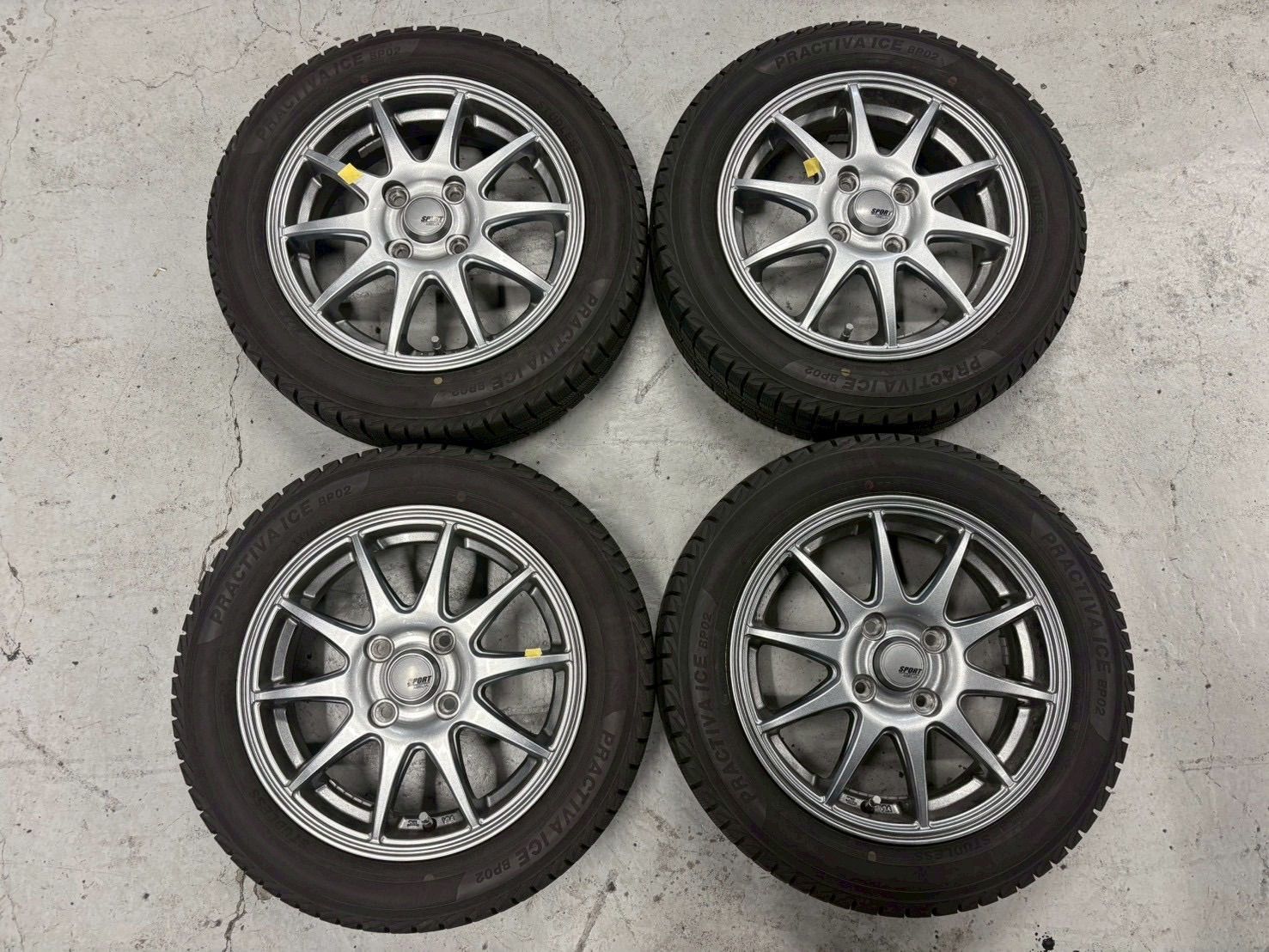 タイヤ・ホイール 155/65R14 75S Practiva TH3011☆送料込み！PRACTIVA 冬タイヤ 155/65R14 SPORT ABELIA