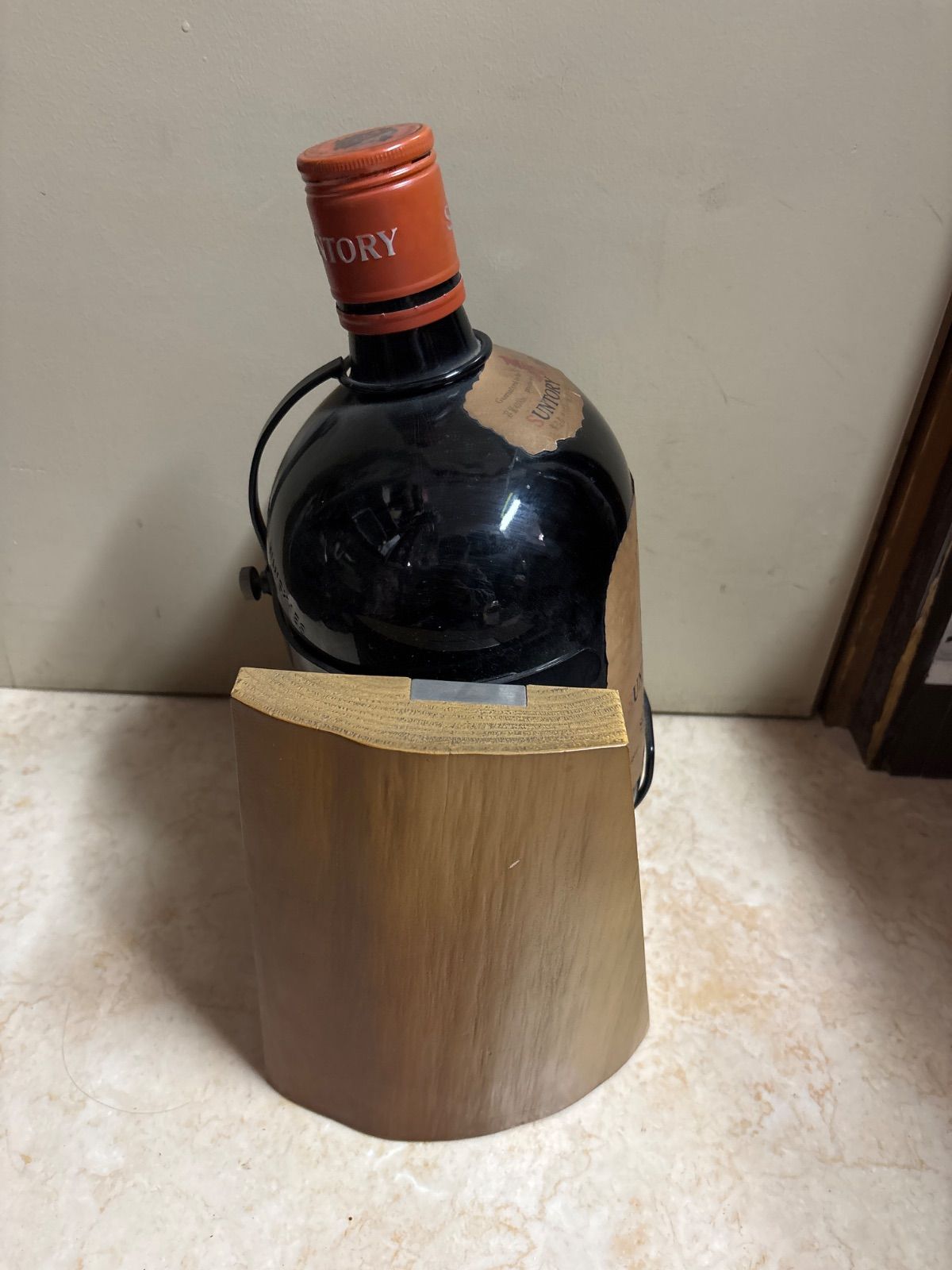 飲料・酒 SUNTORY WHISKY OLD特級 4000ml 台座付 空瓶 オブジェ