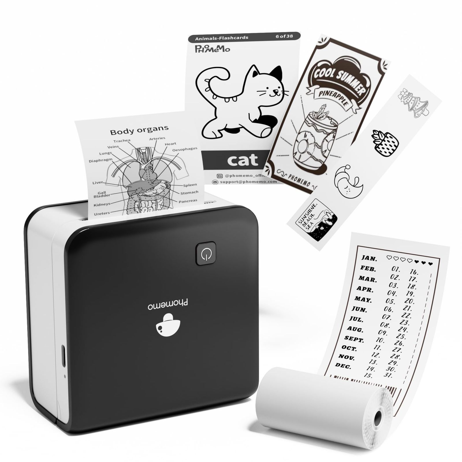 Phomemo ミニプリンター サーマルプリンター M02 Pro 300DPI AI Phomemo ミニプリンター サーマルプリンター M02 Pro 300DPI AI