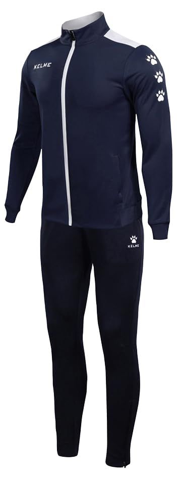 新品 ケルメ(kelme) サッカー フットサル ウェア(ジュニア) ジュニアトレーニングジャージスーツ ネイビー(424) 130cm 3773200