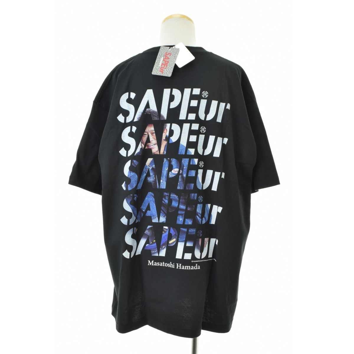SAPEur×MASATOSHIHAMADA/浜田雅功】浜田雅功展 空を横切る飛行雲半袖T 
