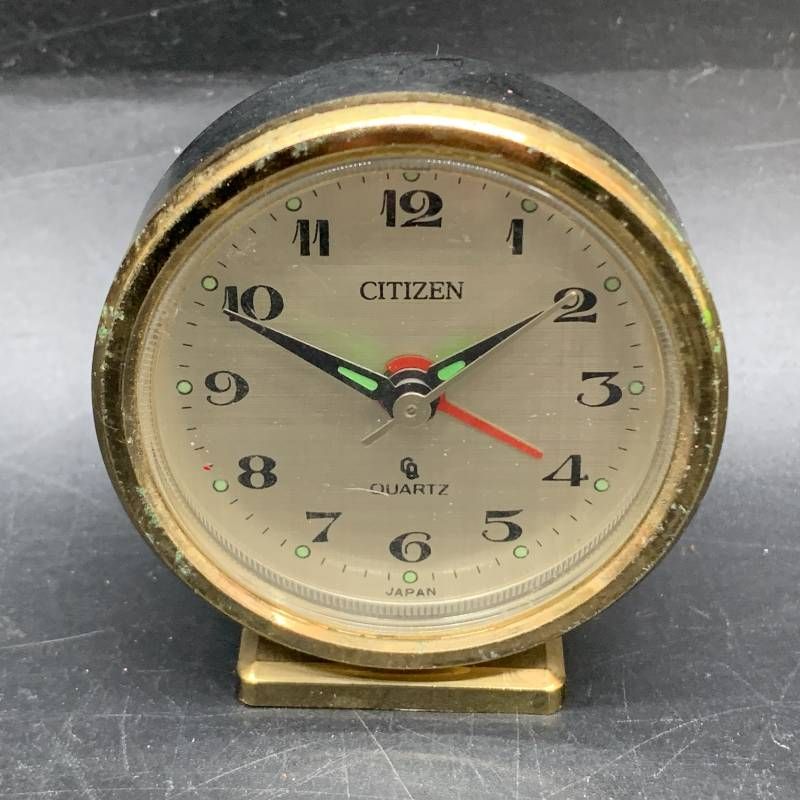 CITIZEN シチズン クォーツ アラームクロック パタパタ　 レトロ置時計 CITIZEN シチズン クォーツ アラームクロック パタパタ レトロ置時計