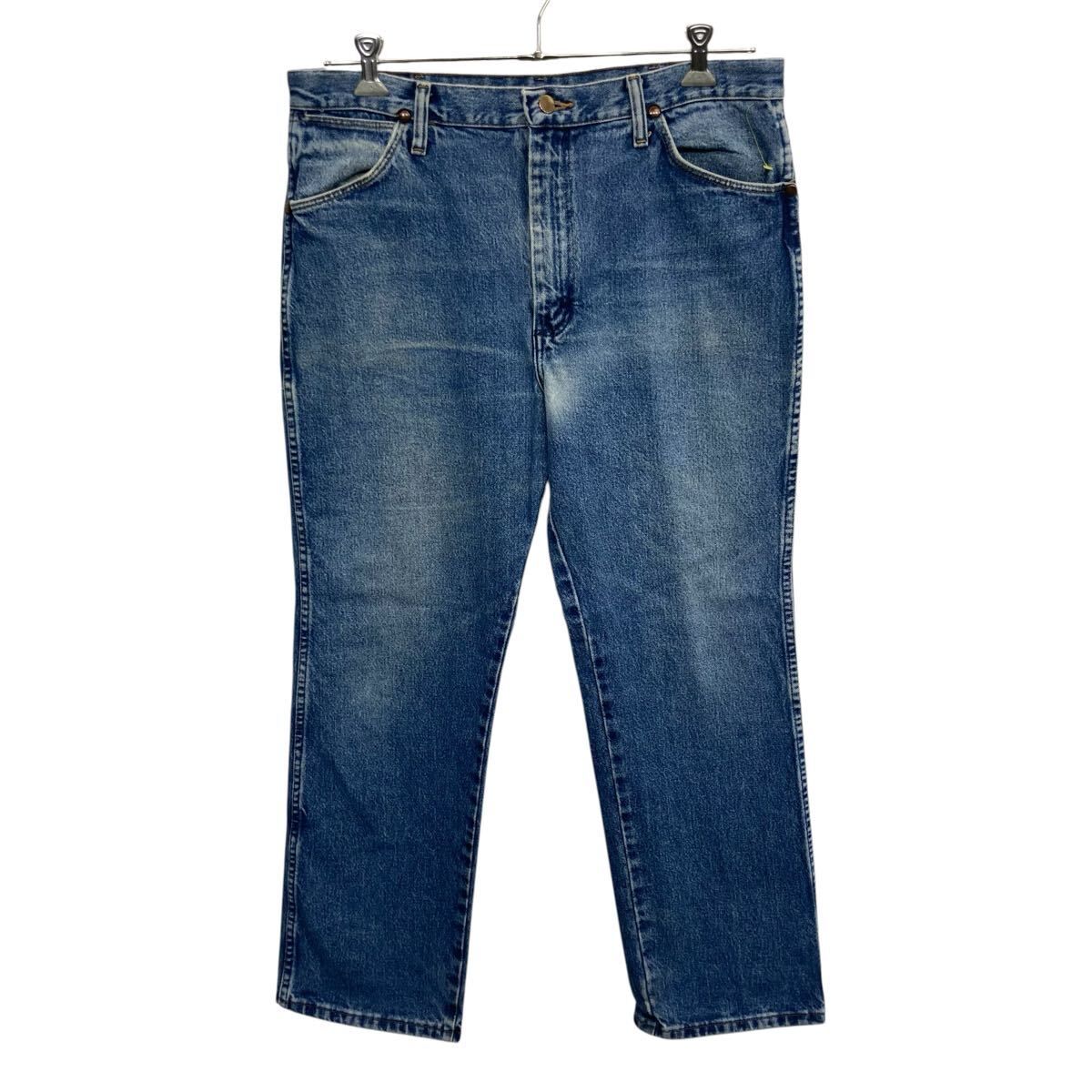 メキシコ製 Wrangler デニムパンツ W36 インディゴブルー ラングラー 