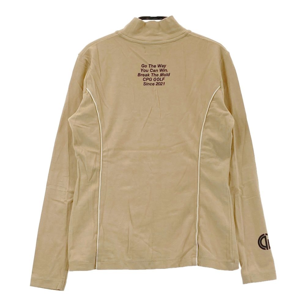 サイズ：1 CPG GOLF シーピージーゴルフ ハイネック 長袖Tシャツ 起毛