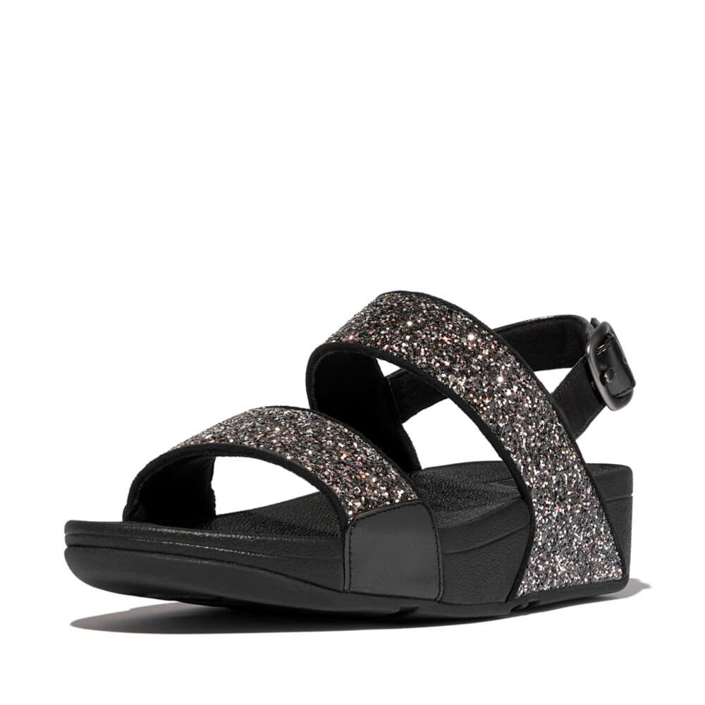 新品 [フィットフロップ] レディースサンダル LULU MULTI-TONAL GLITTER BACK-STRAP SANDALS